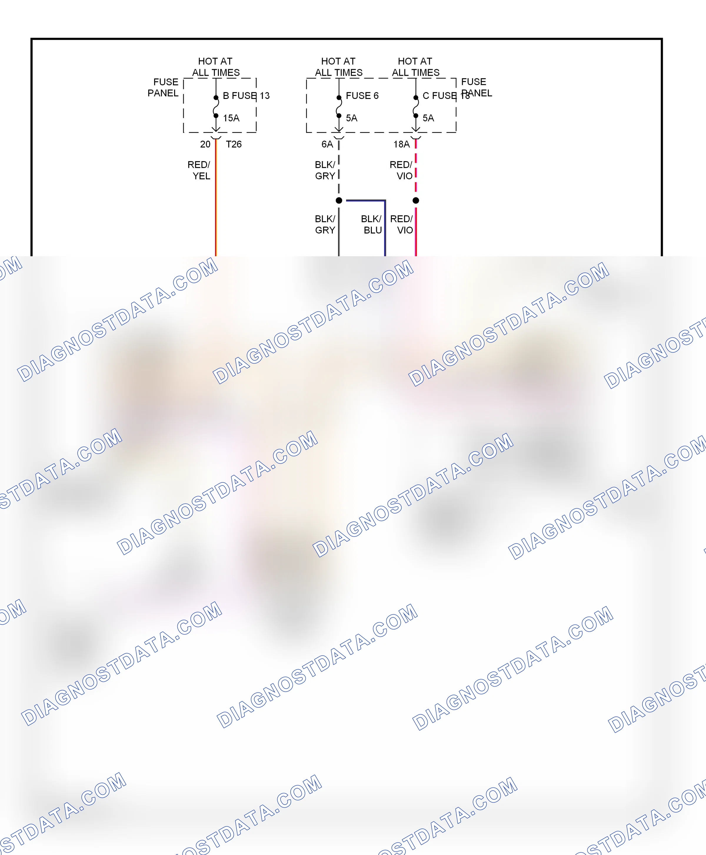 Shift interlock — Shift interlock circuit — Shift interlock circuit. Audi A3 8P facelift (2004-2008)