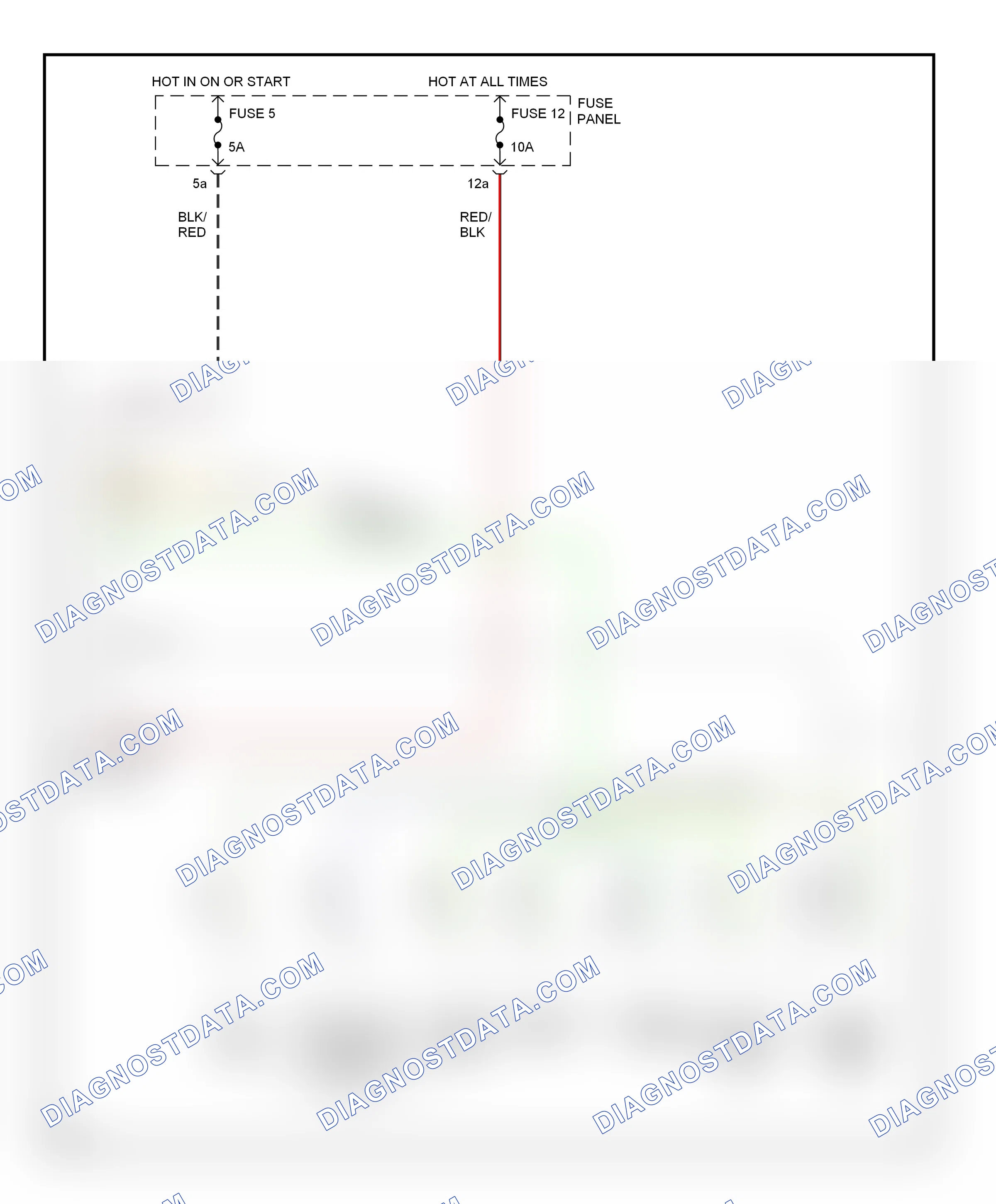 Computer data lines — Computer data lines circuit — Computer data lines circuit. Audi A4 B5 (1994-1999)