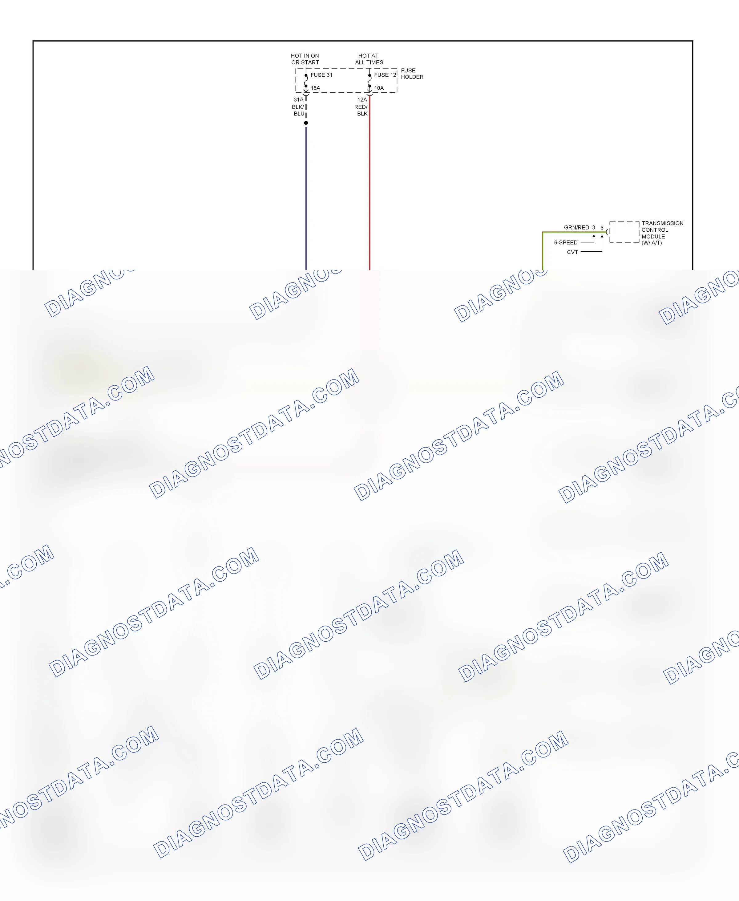 Computer data lines — Data link connector circuit — Data link connector circuit. Audi A4 B7 (2004-2009)