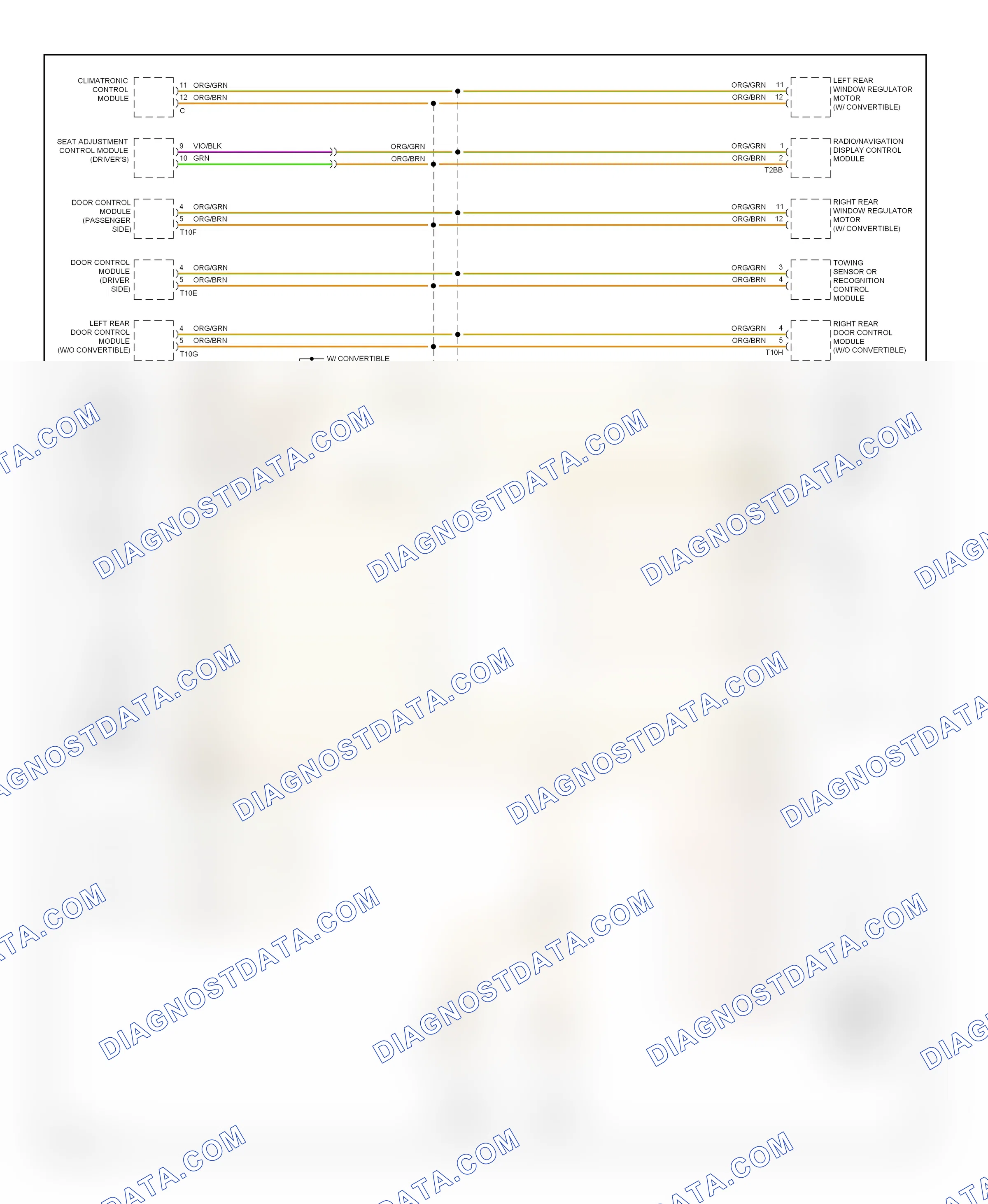 Computer data lines — High/low bus circuit — High/low bus circuit. Audi A4 B7 (2004-2009)