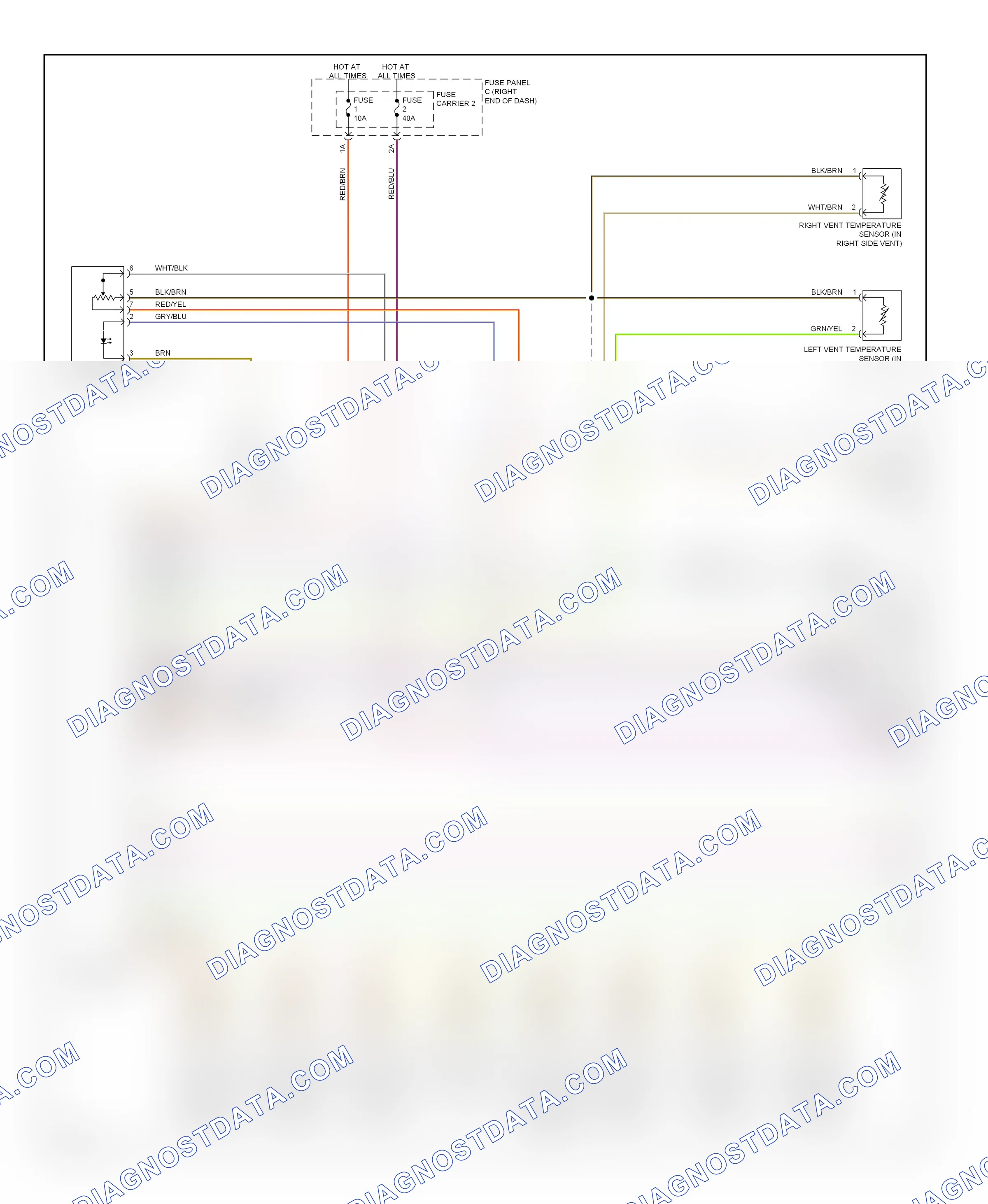 Air conditioning — Automatic a/c circuit, basic — Automatic a/c circuit, basic (1 of 2). Audi A7 I (2010-2014)