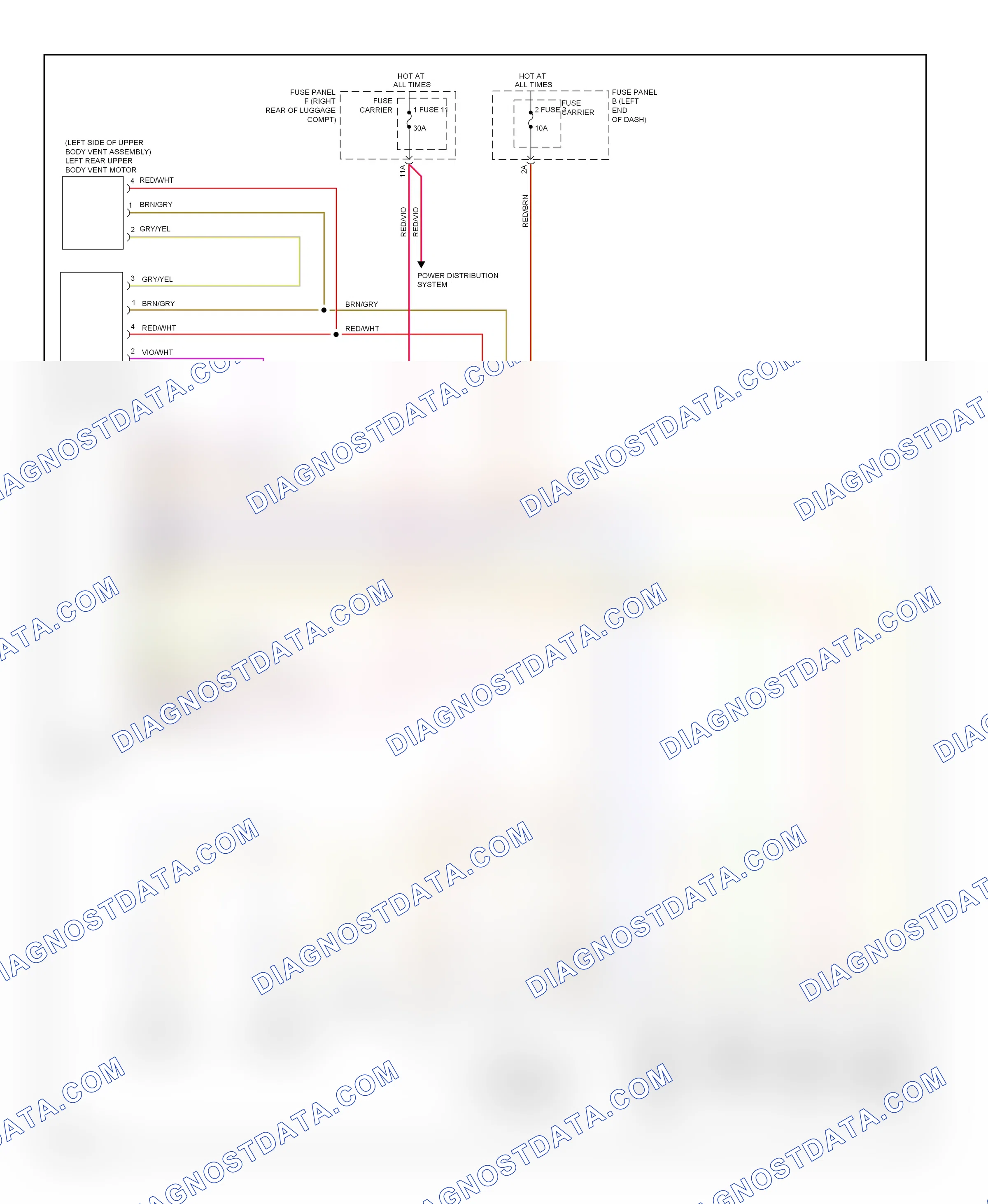 Air conditioning — Rear a/c circuit — Rear a/c circuit. Audi A7 I (2010-2014)