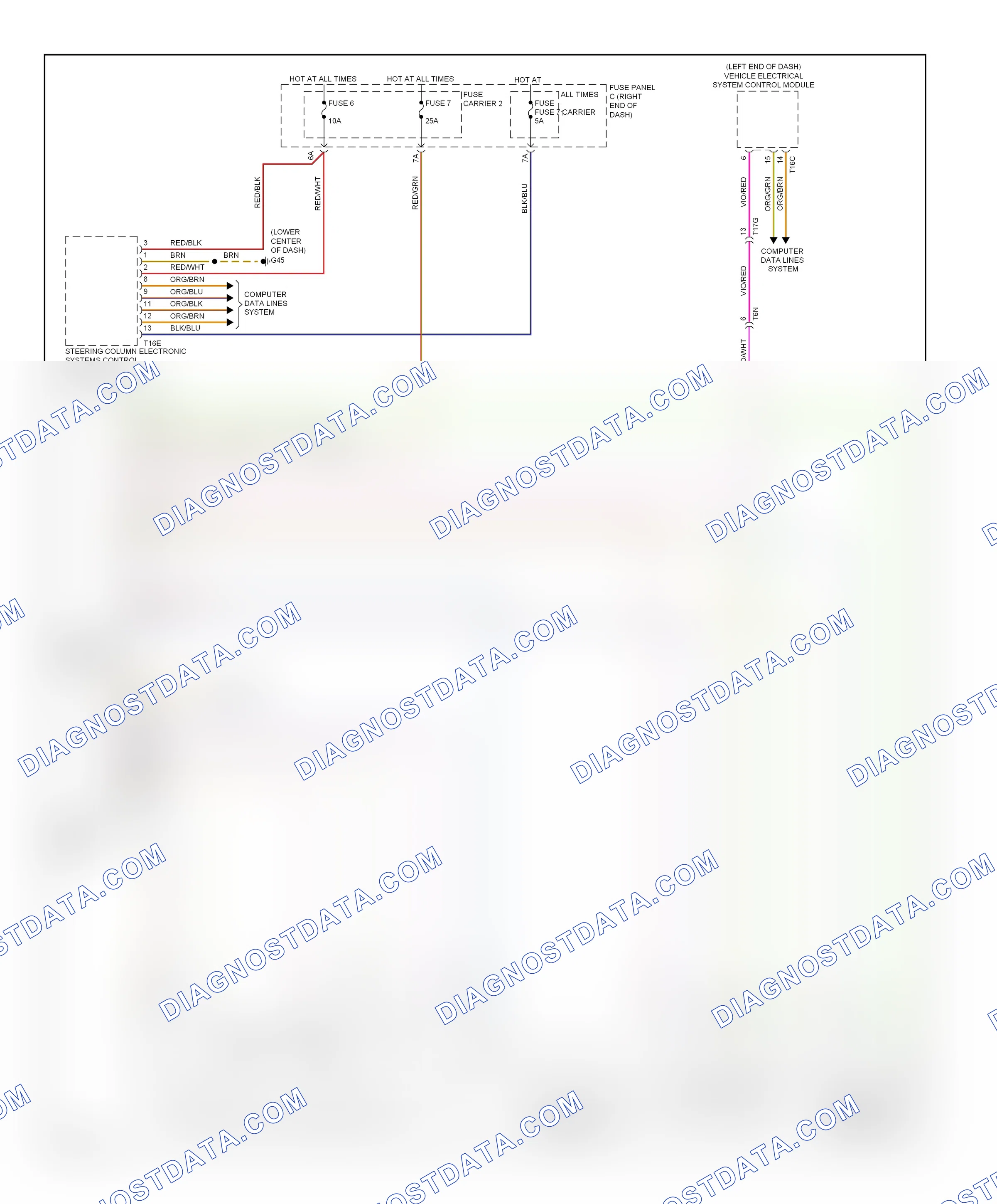 Memory systems — Steering column memory circuit — Steering column memory circuit. Audi A7 I (2010-2014)