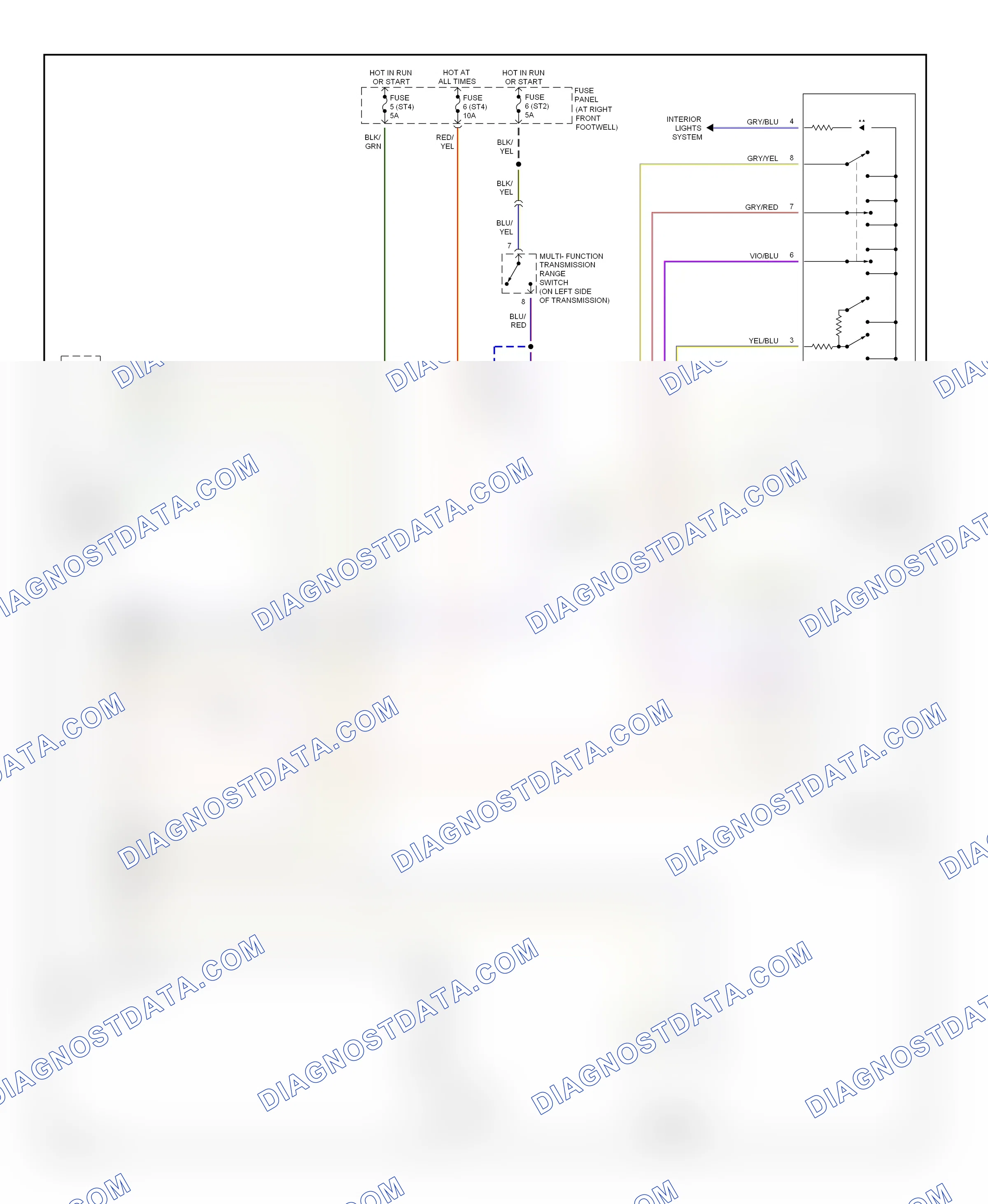 Navigation — Navigation circuit — Navigation circuit. Audi A8 D2 facelift (1999-2002)