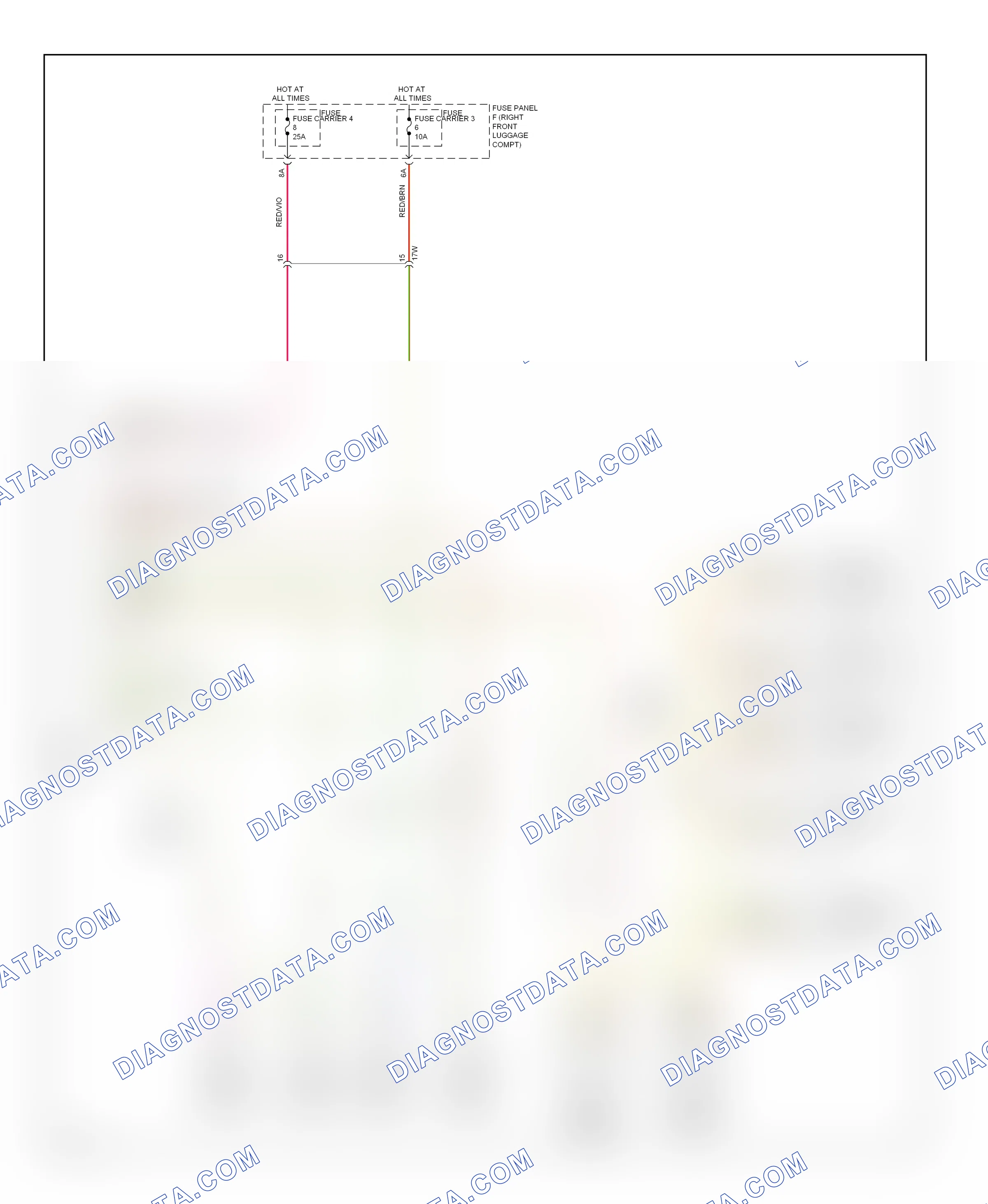 Air conditioning — Rear a/c circuit — Rear a/c circuit. Audi A8 D4 (2010-2014)