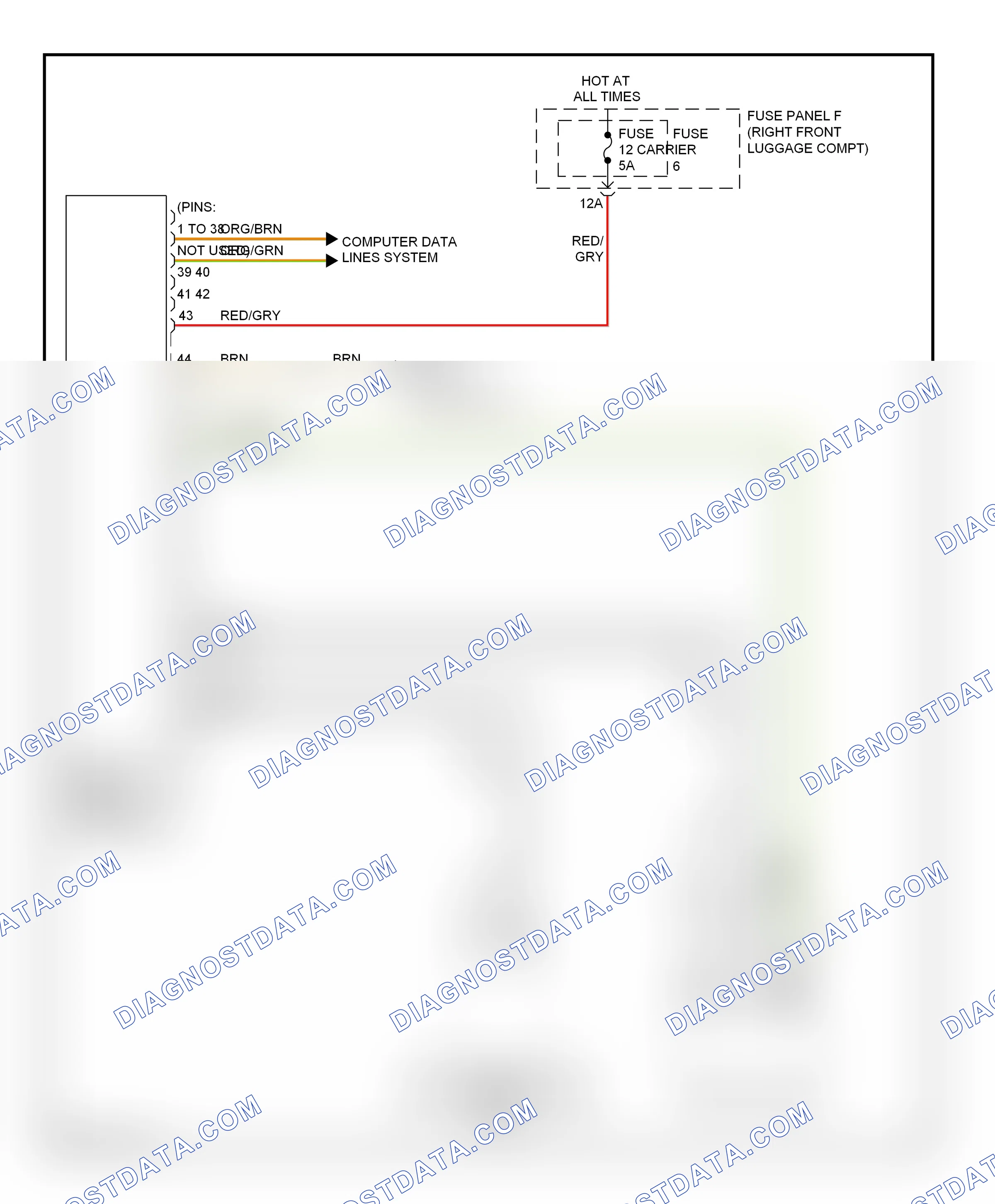 Navigation — Rear camera circuit — Rear camera circuit. Audi A8 D4 (2010-2014)