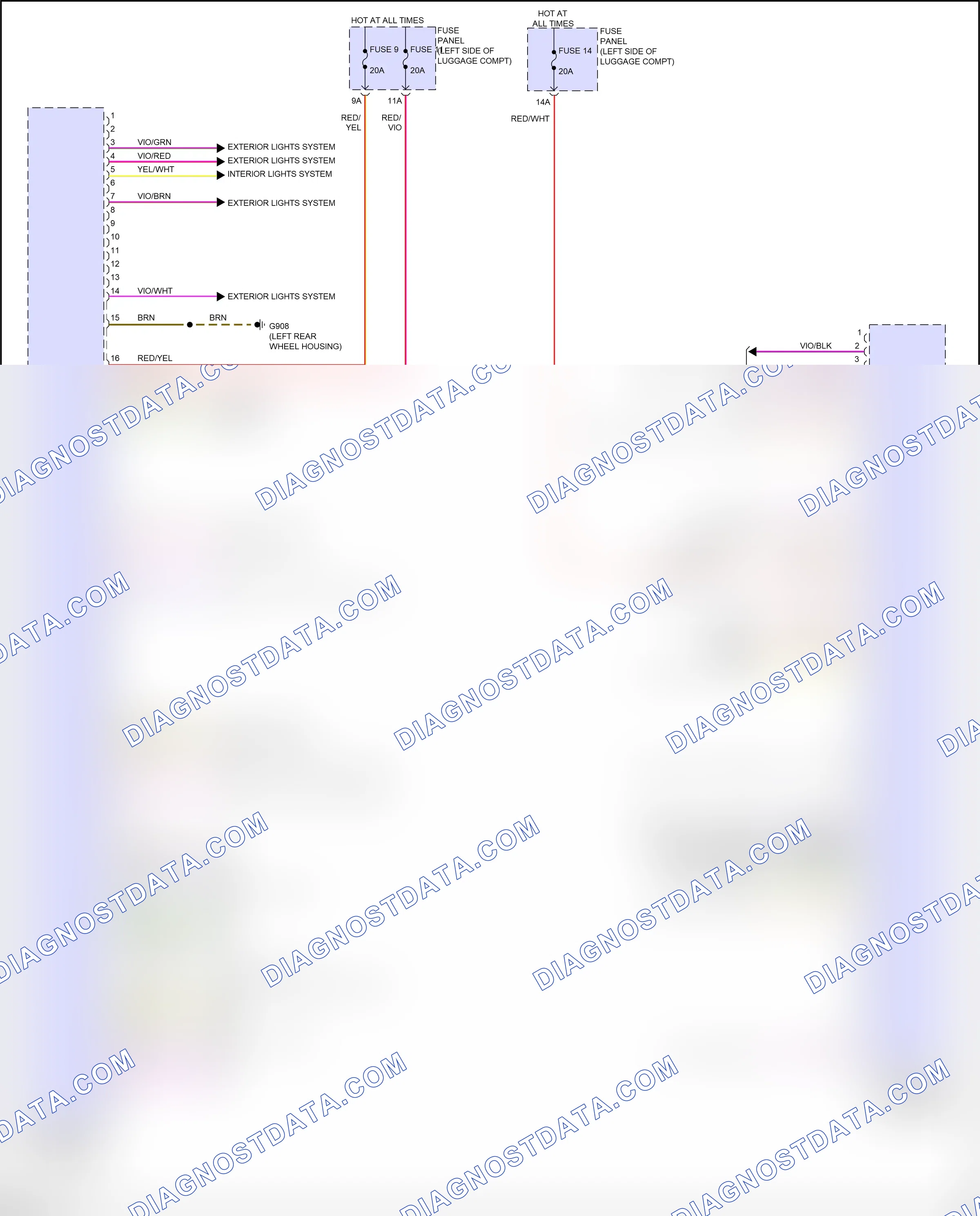 Body control modules — Comfort system central control module circuit — Comfort system central control module circuit. Audi e-tron S I (2020-2024)