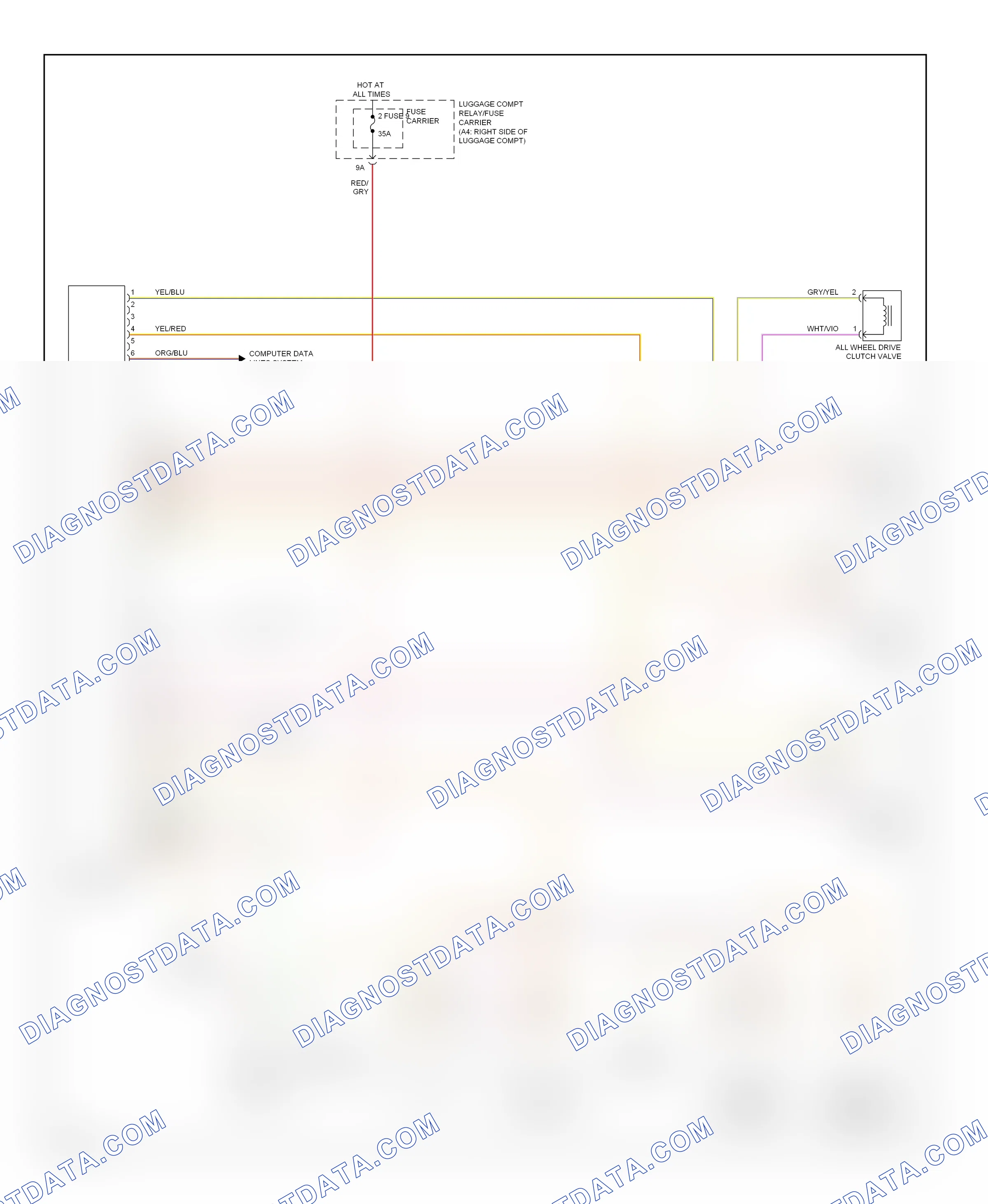 Transmission — Awd circuit — Awd circuit. Audi S4 B8 (2008-2011)