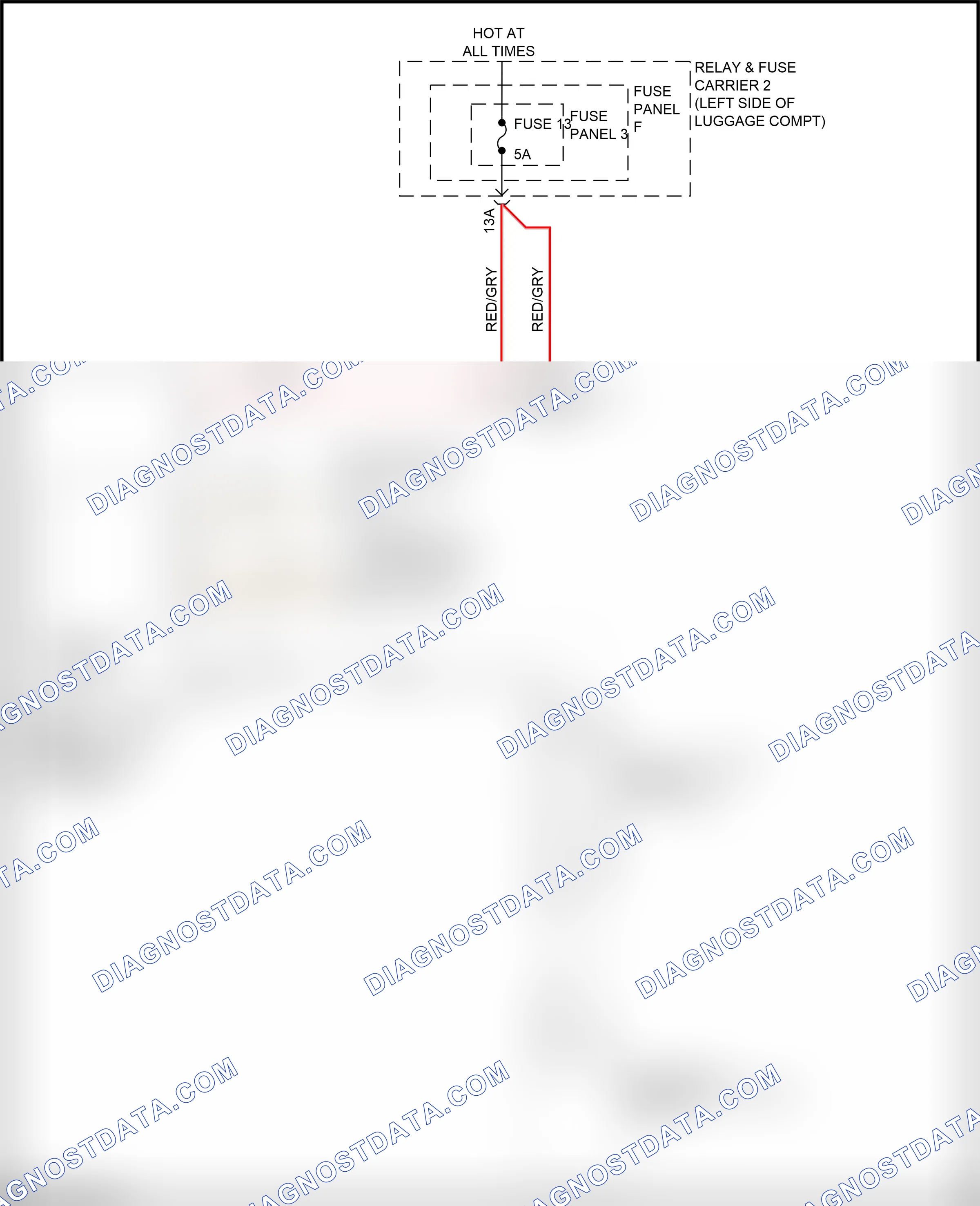 Navigation — Rear camera circuit — Rear camera circuit. Audi S4 B9 (2016-2019)