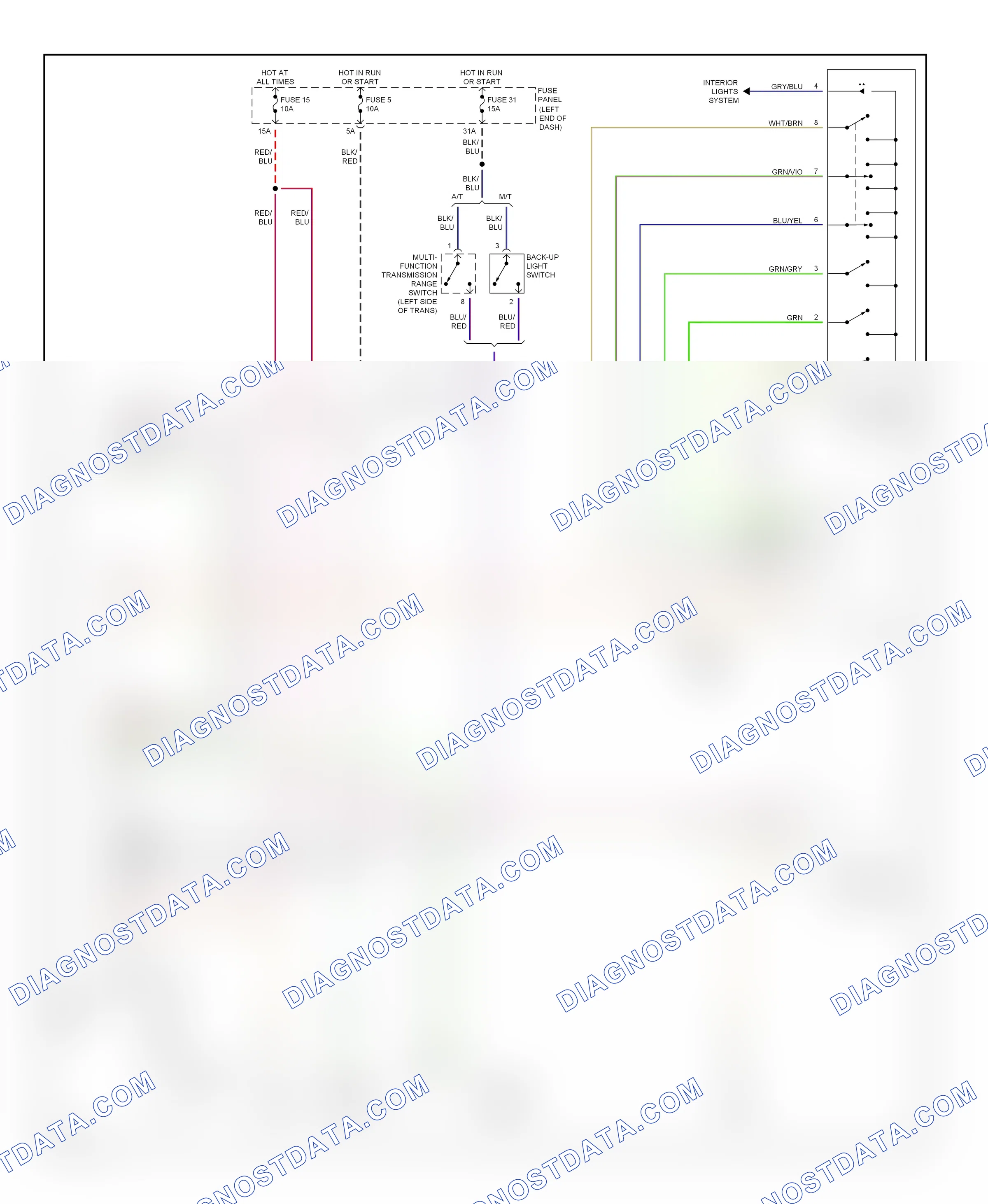Navigation — Navigation circuit — Navigation circuit. Audi S6 C5 (1999-2004)