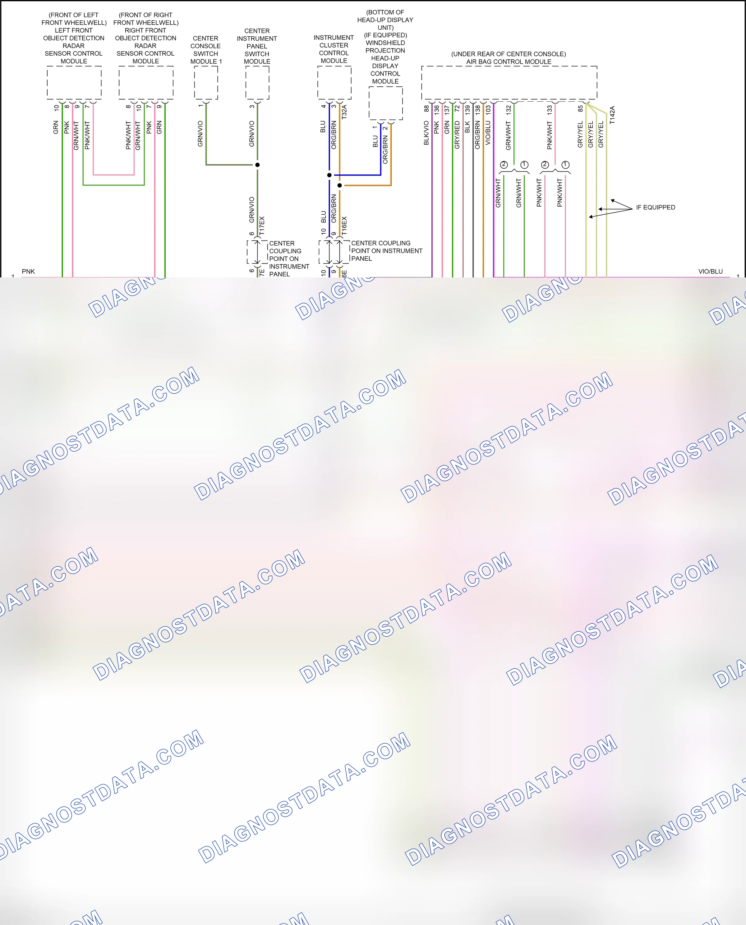 Computer data lines — Computer data lines circuit — Computer data lines circuit (5 of 9). Audi S6 C8 (2019-2024)