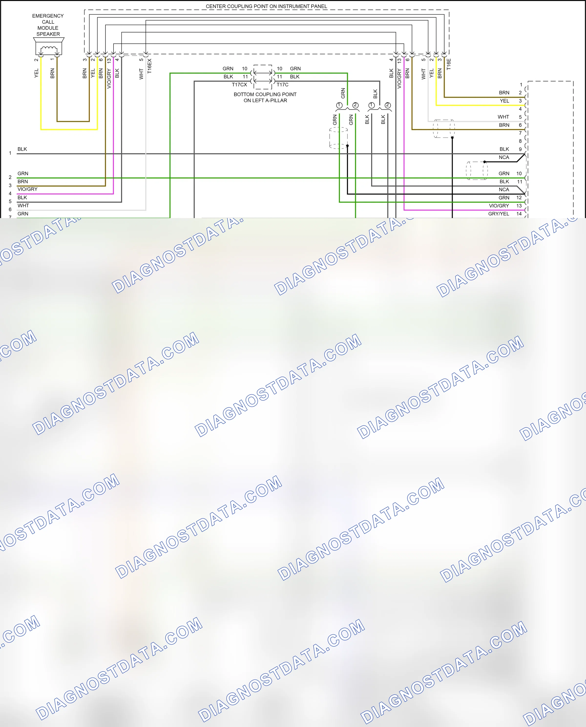 Computer data lines — Computer data lines circuit — Computer data lines circuit (9 of 9). Audi S6 C8 (2019-2024)