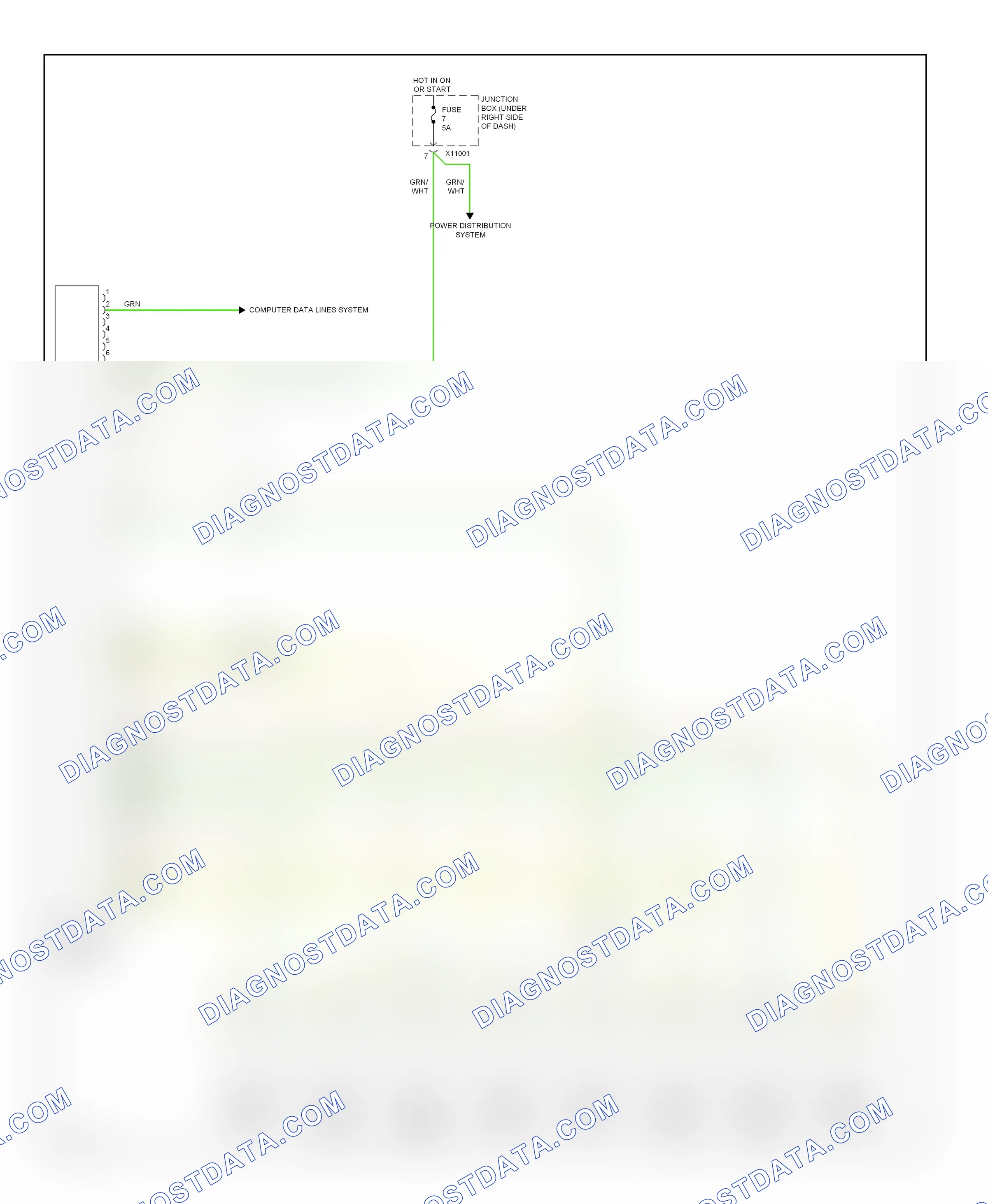 Navigation — Parking assistant circuit — Parking assistant circuit. BMW 1 series E81/E82/E87/E88 facelift 2 (2011-2014)