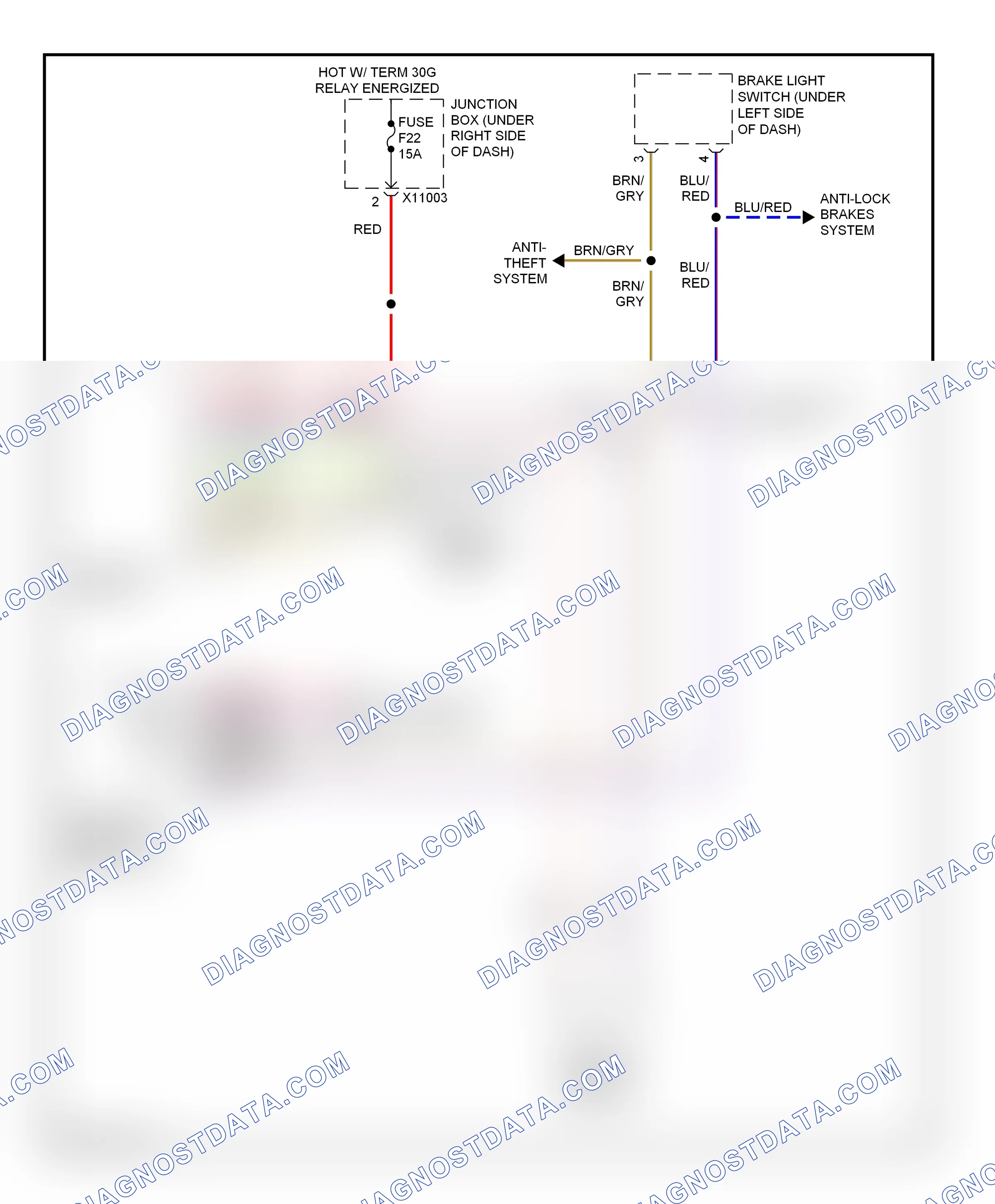 Shift interlock — Shift interlock circuit — Shift interlock circuit. BMW 1 series E81/E82/E87/E88 facelift (2007-2011)