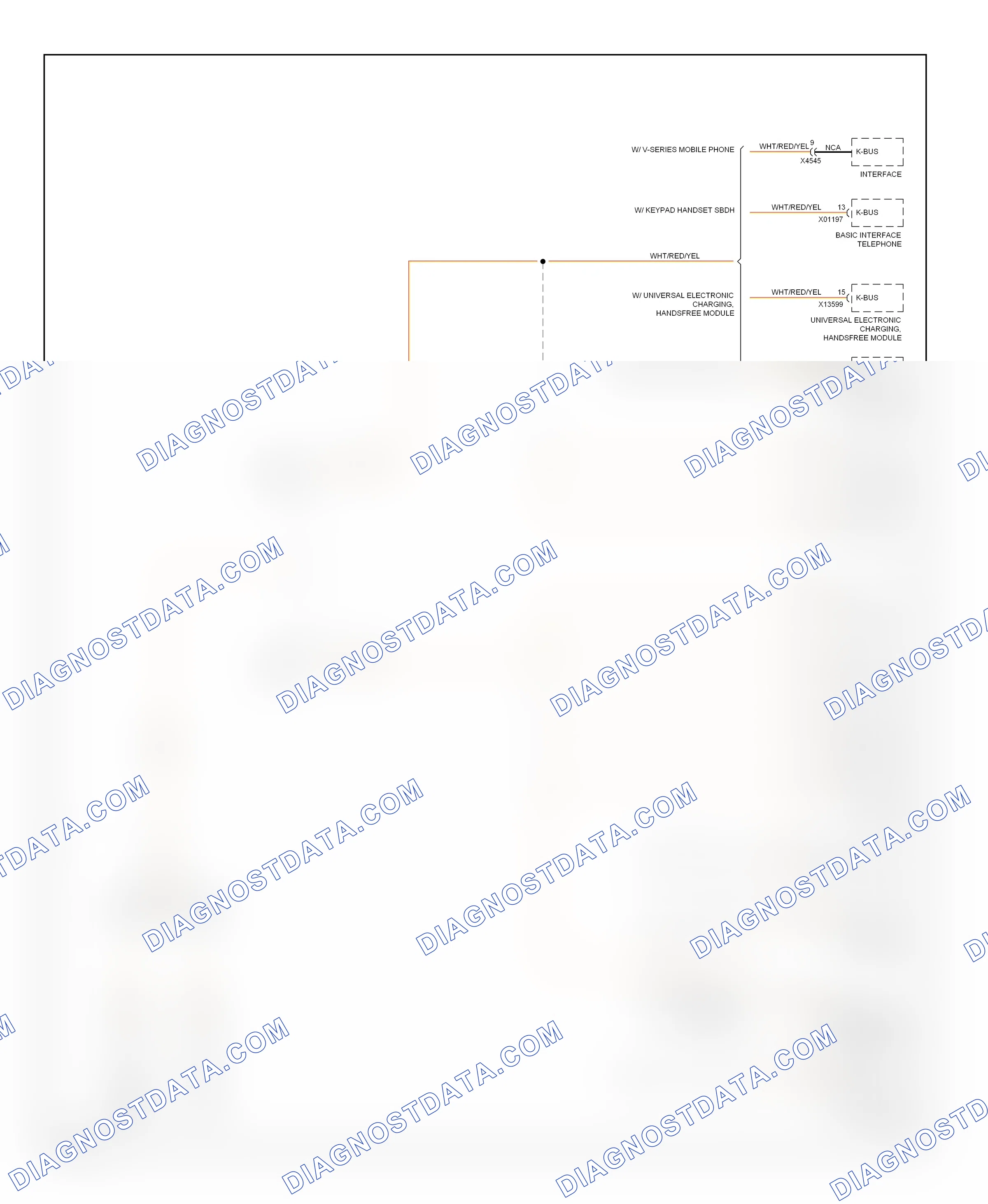 Computer data lines — Computer data lines circuit — Computer data lines circuit (2 of 2). BMW 3 series E46 facelift (2001-2006)