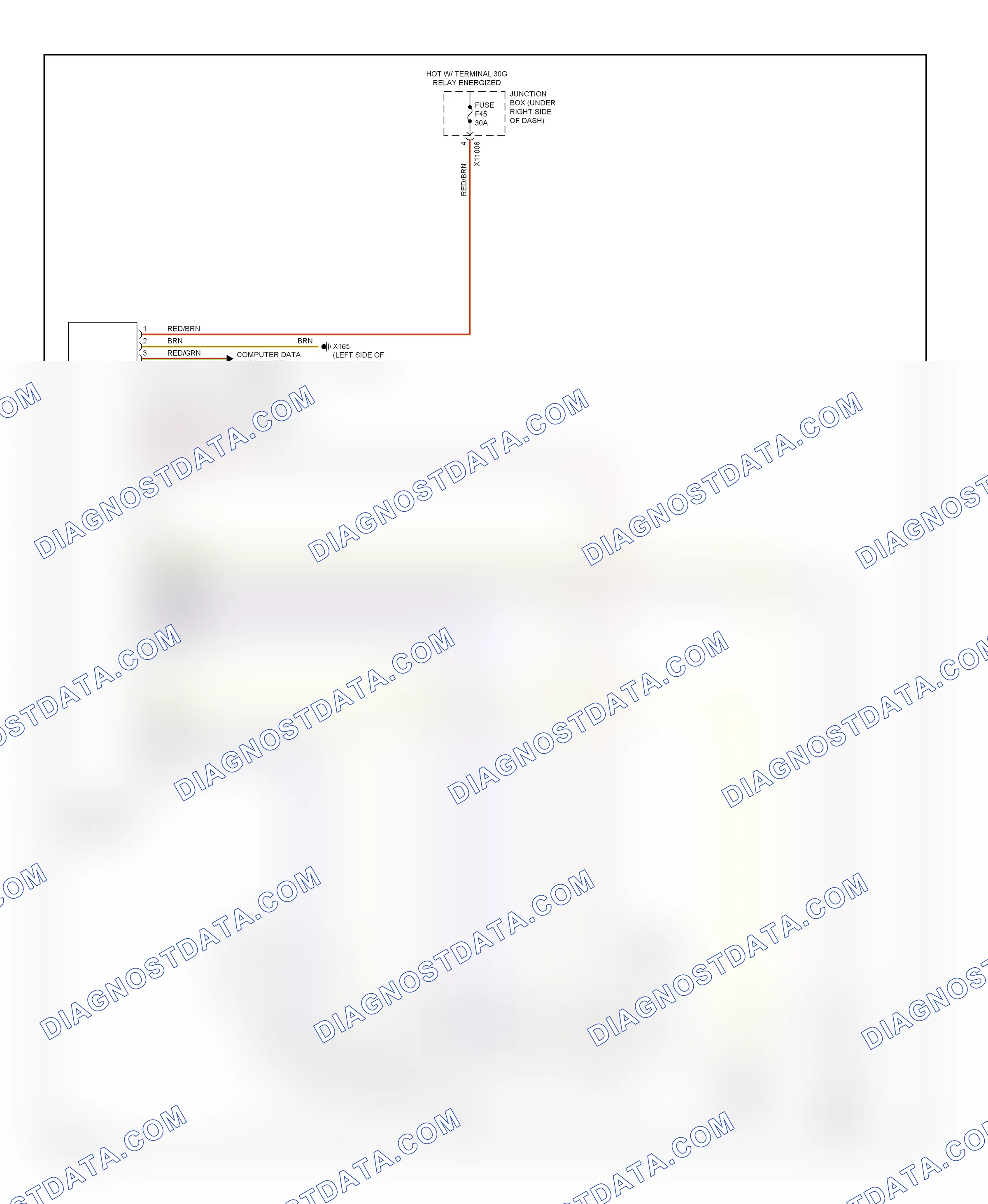 Memory systems — Steering column memory circuit — Steering column memory circuit. BMW 3 series E90/E91/E92/E93 (2005-2010)