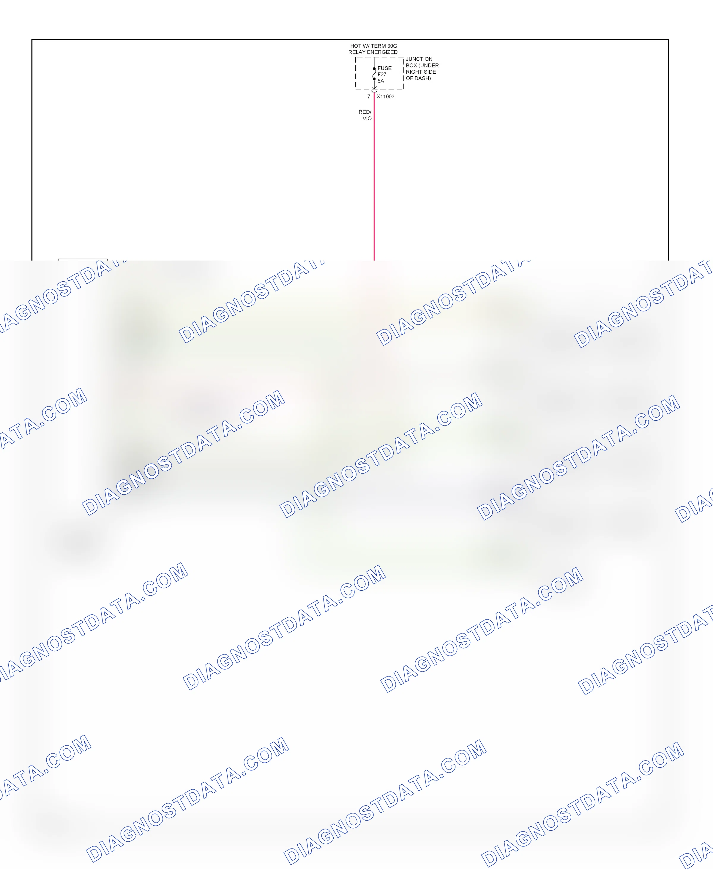 Warning systems — Warning systems circuit — Warning systems circuit. BMW 3 series E90/E91/E92/E93 (2005-2010)