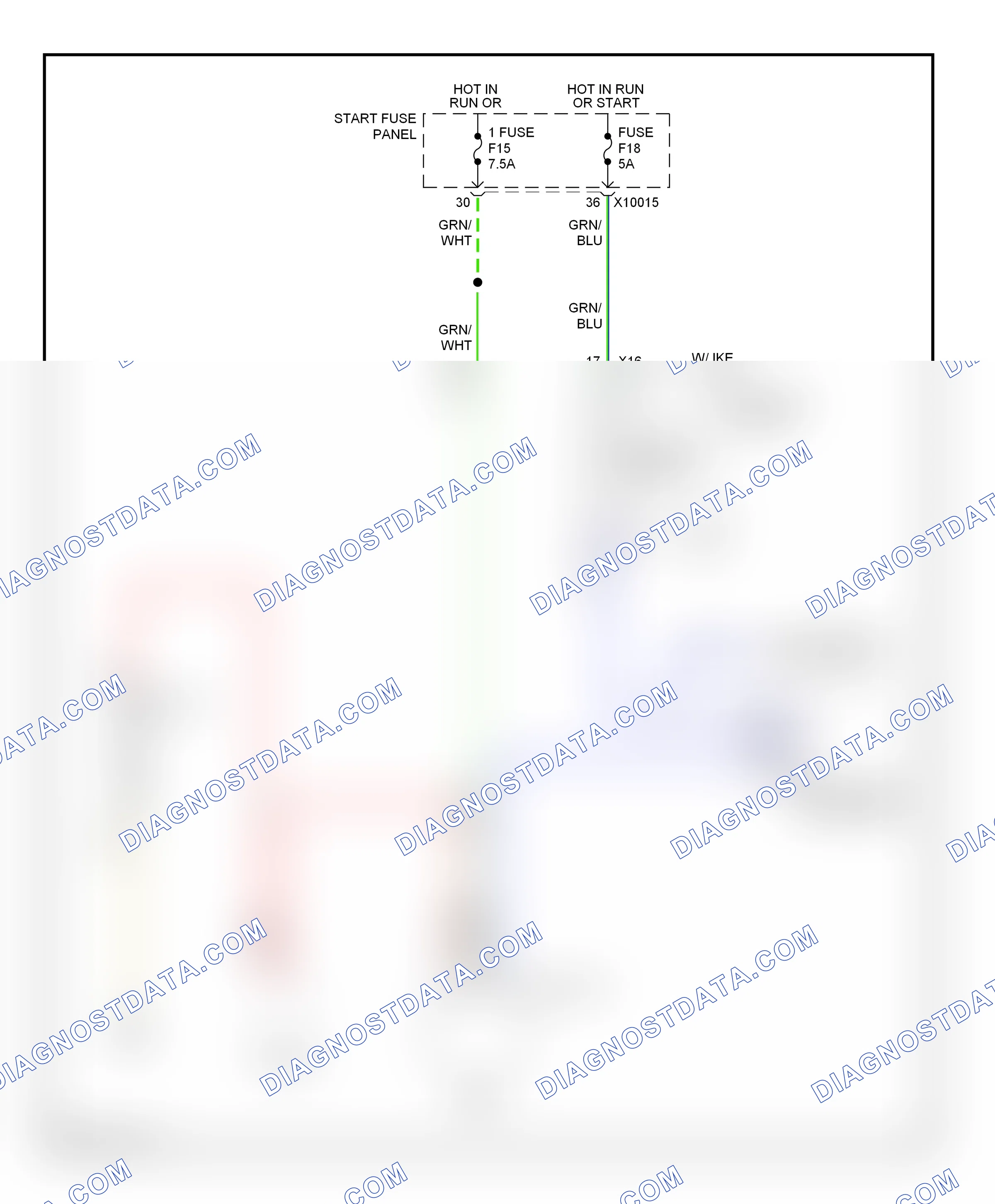 Starting/charging — Charging circuit — Charging circuit. BMW 5 series E39 facelift (2000-2004)