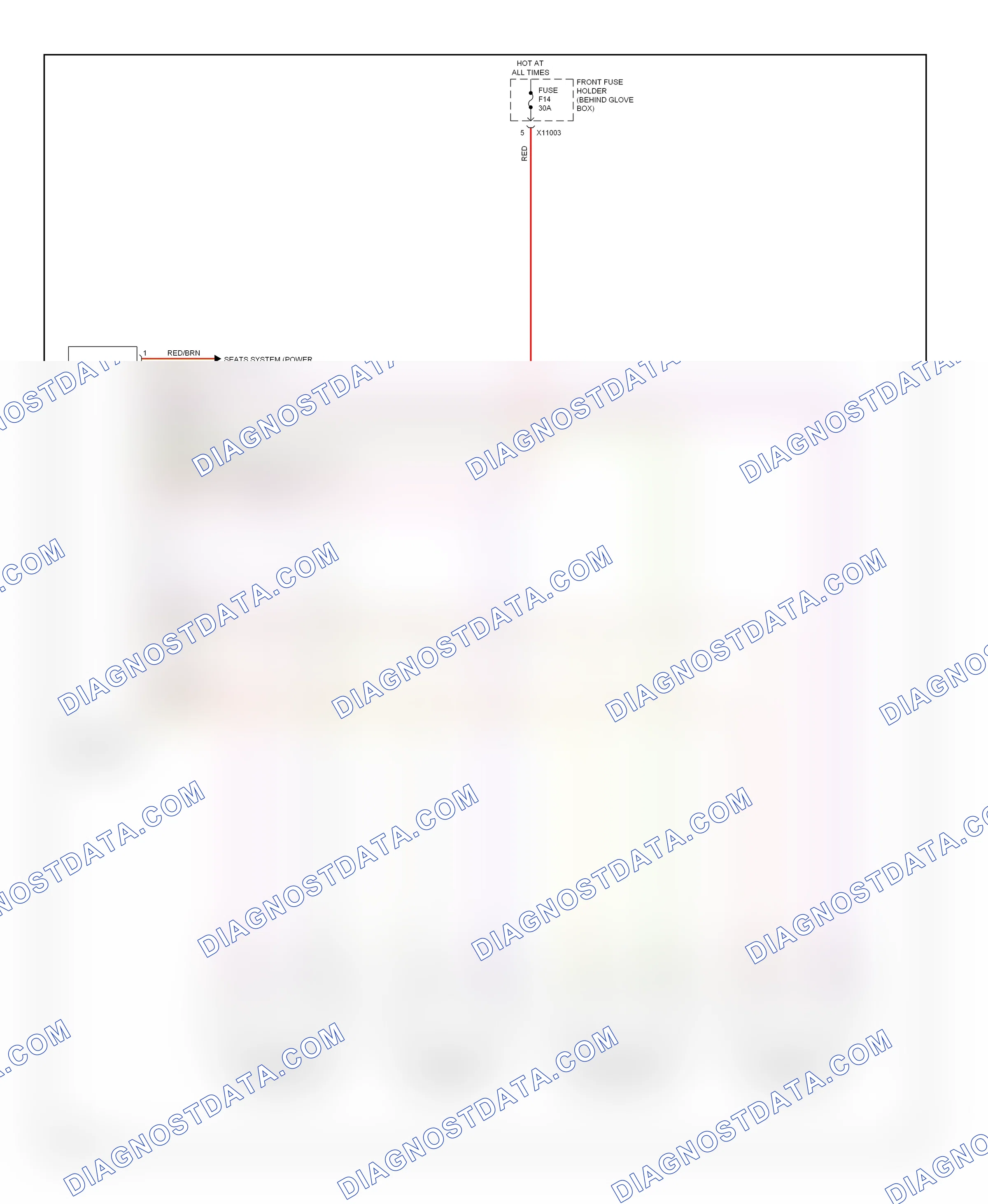 Memory systems — Driver"s memory seat circuit, coupe — Driver"s memory seat circuit, coupe. BMW 6 series E63/E64 facelift (2007-2010)