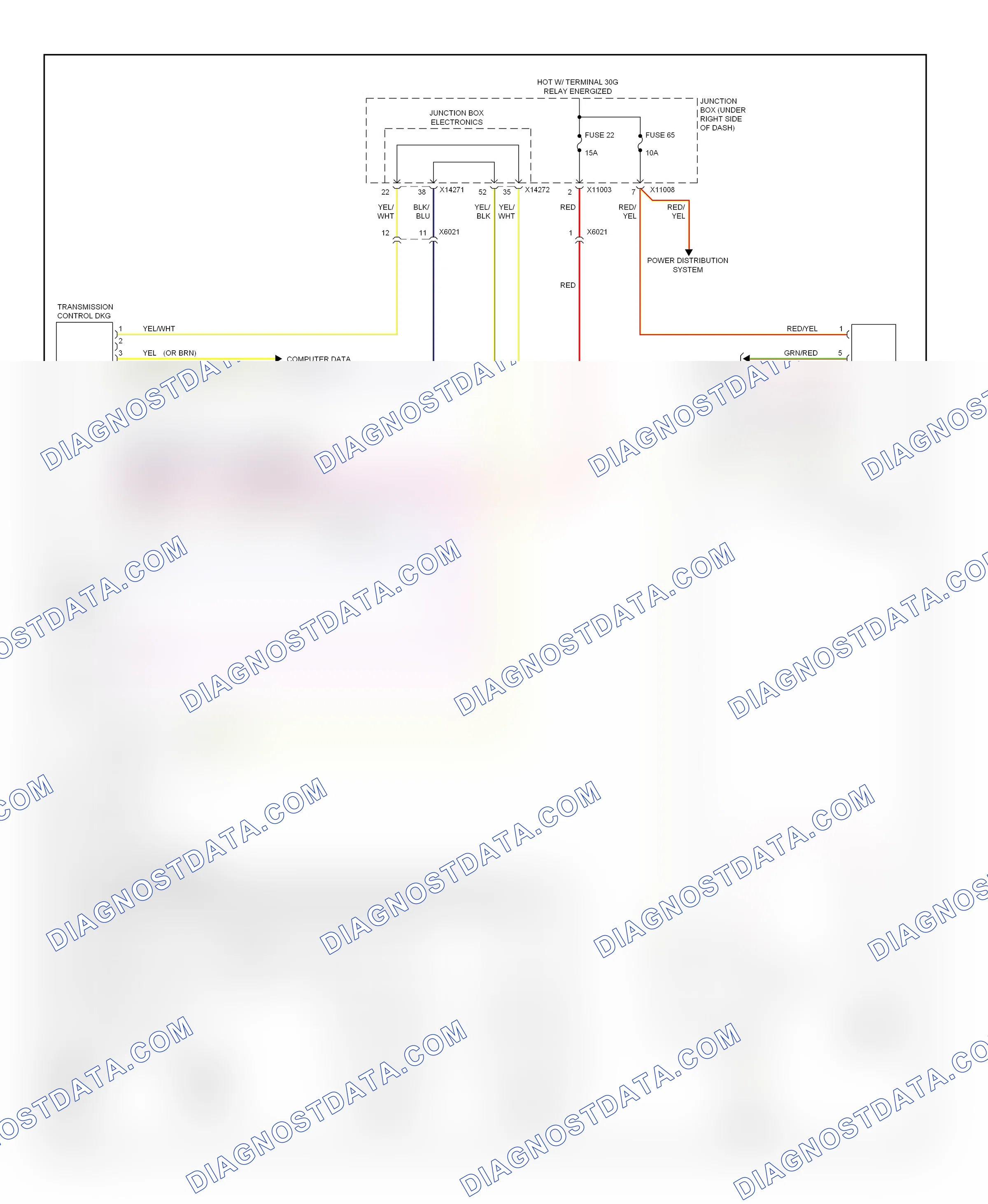 Transmission — A/t circuit — A/t circuit. BMW M3 E90 (2007-2013)