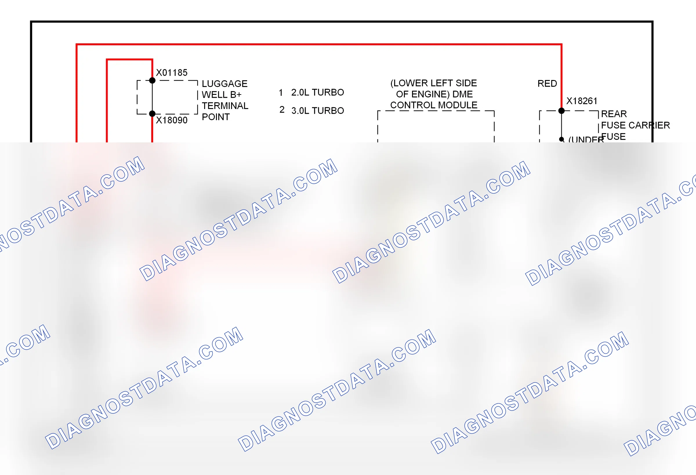 Starting/charging — Charging circuit — Charging circuit. BMW X1 E84 facelift (2012-2015)