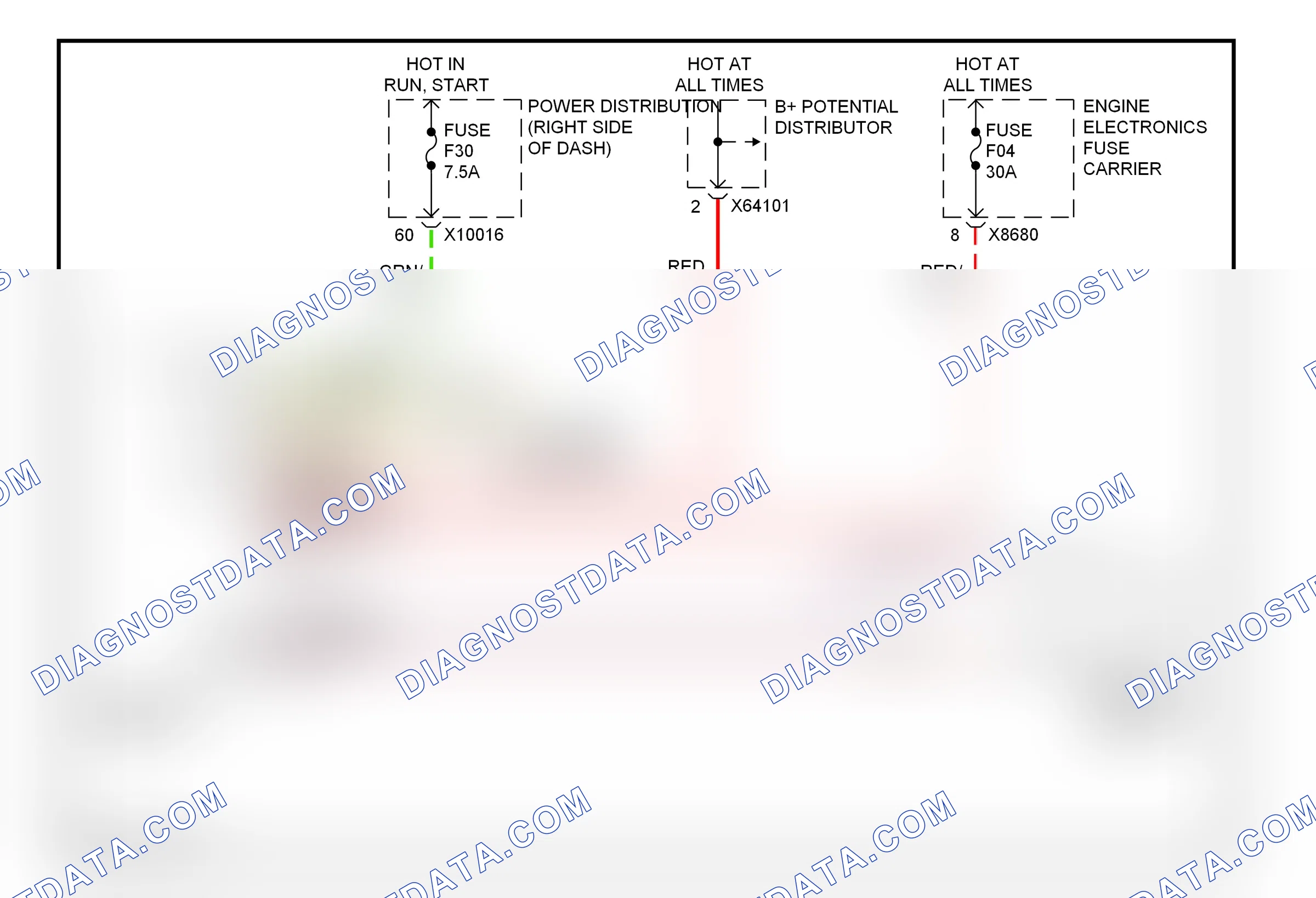 Shift interlock — Shift interlock circuit — Shift interlock circuit. BMW X3 E83 (2003-2006)