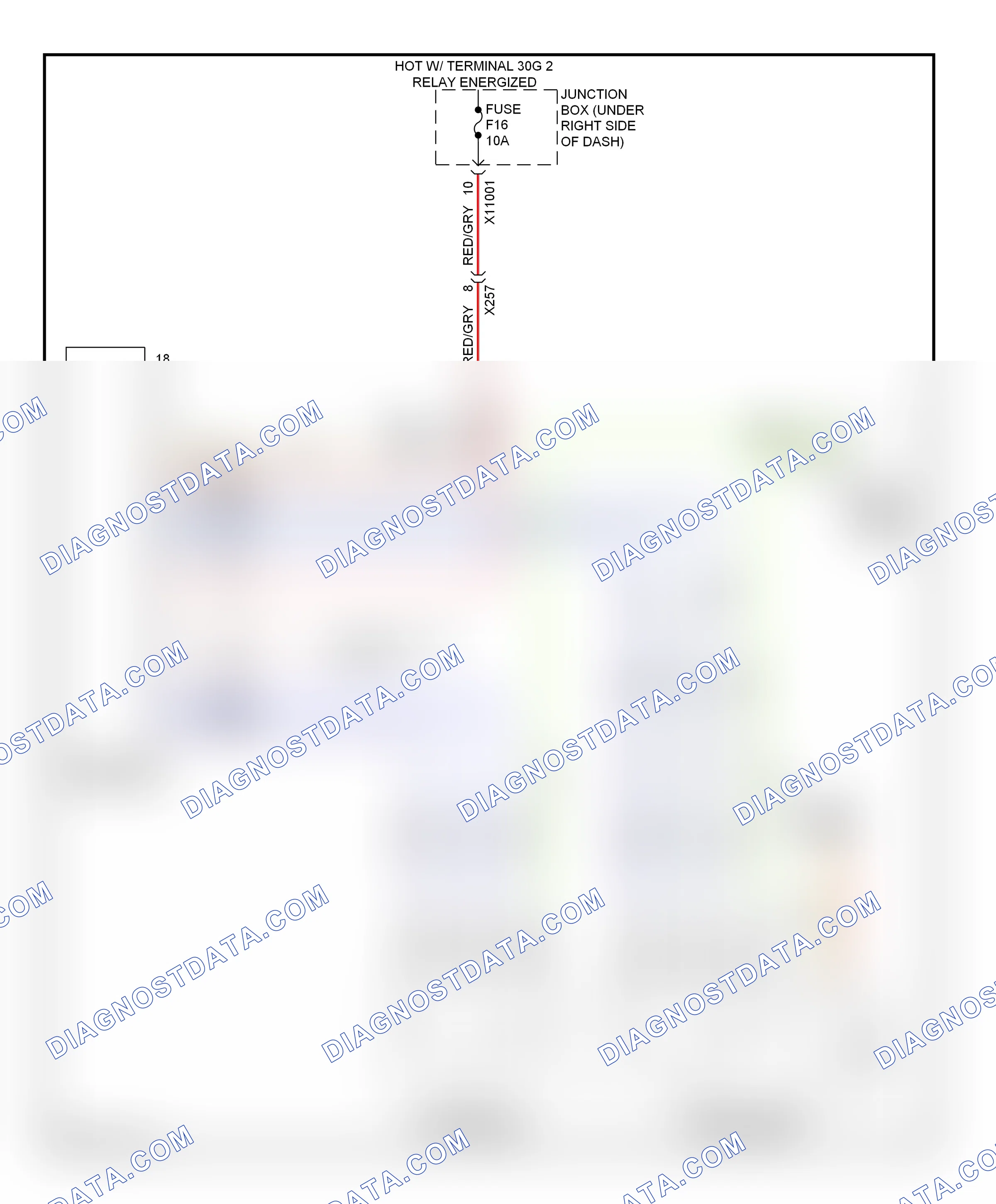 Memory systems — Memory mirrors circuit, without lin bus function — Memory mirrors circuit, without lin bus function. BMW X6 E71 facelift (2012-2014)