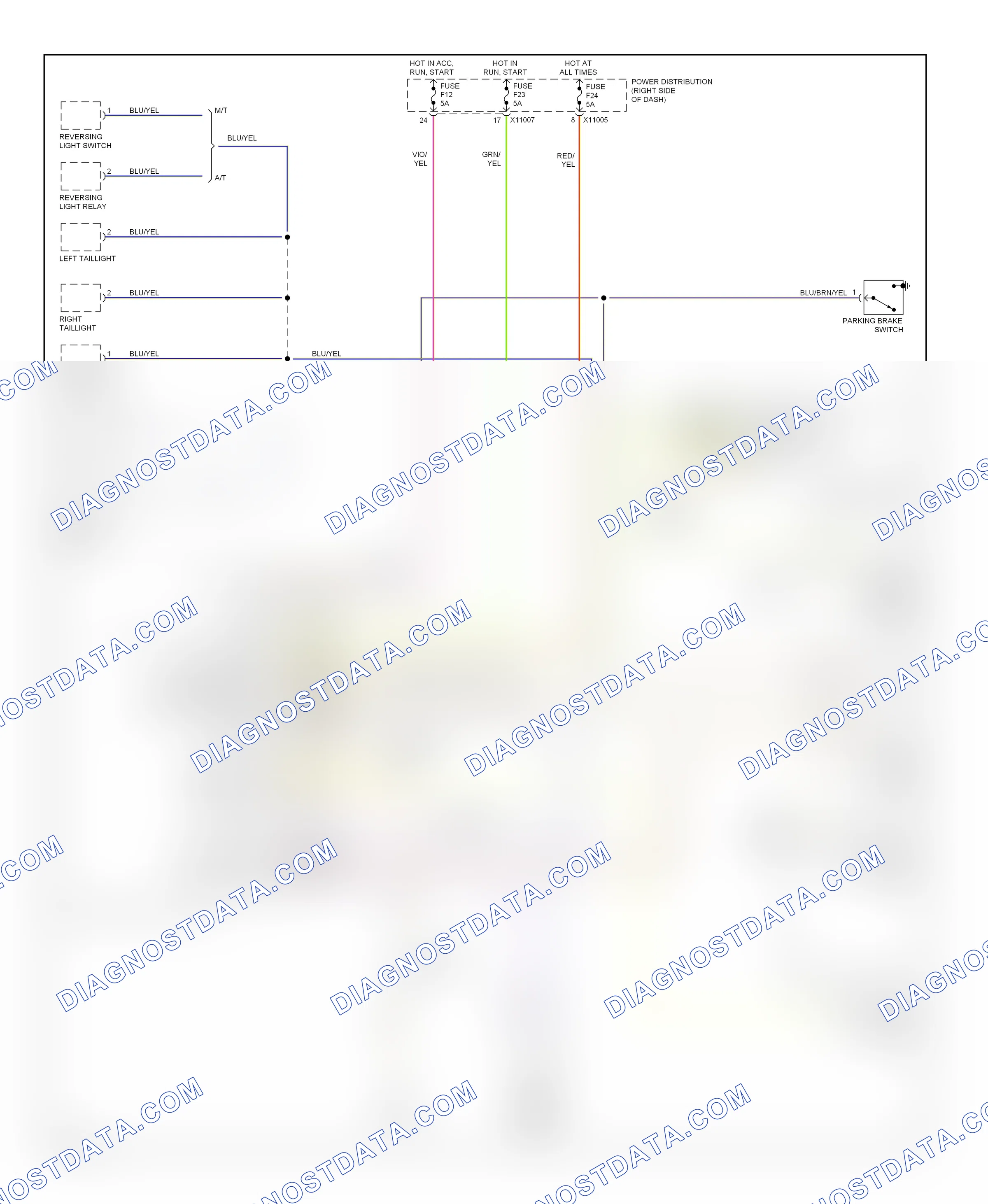 Instrument cluster — Instrument cluster circuit — Instrument cluster circuit. BMW Z4 E85/E86 (2002-2005)