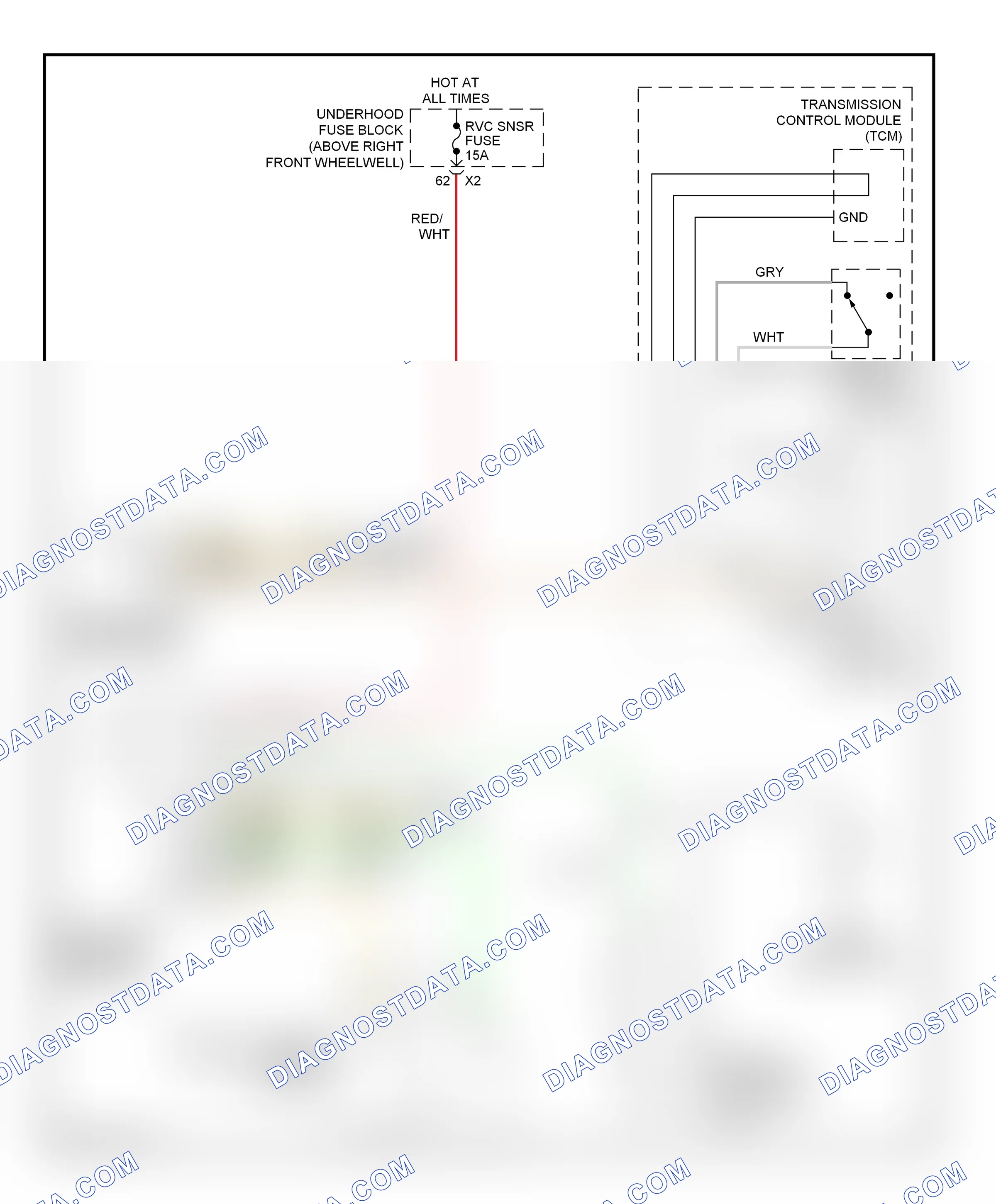 Shift interlock — Shift interlock circuit — Shift interlock circuit. Buick Enclave I (2007-2013)