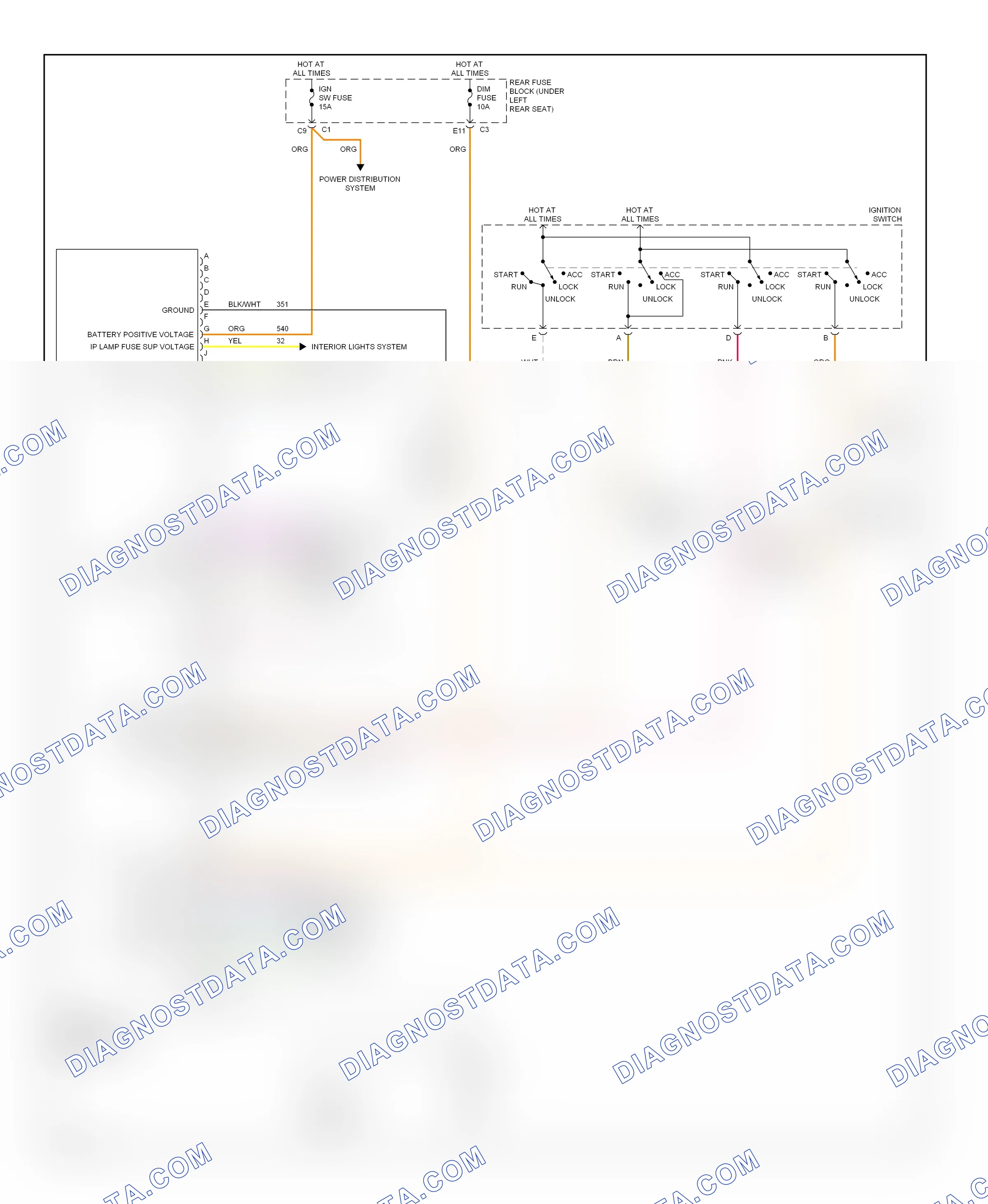 Body control modules — Dash integration module circuit — Dash integration module circuit. Buick LeSabre VIII (2000-2005)