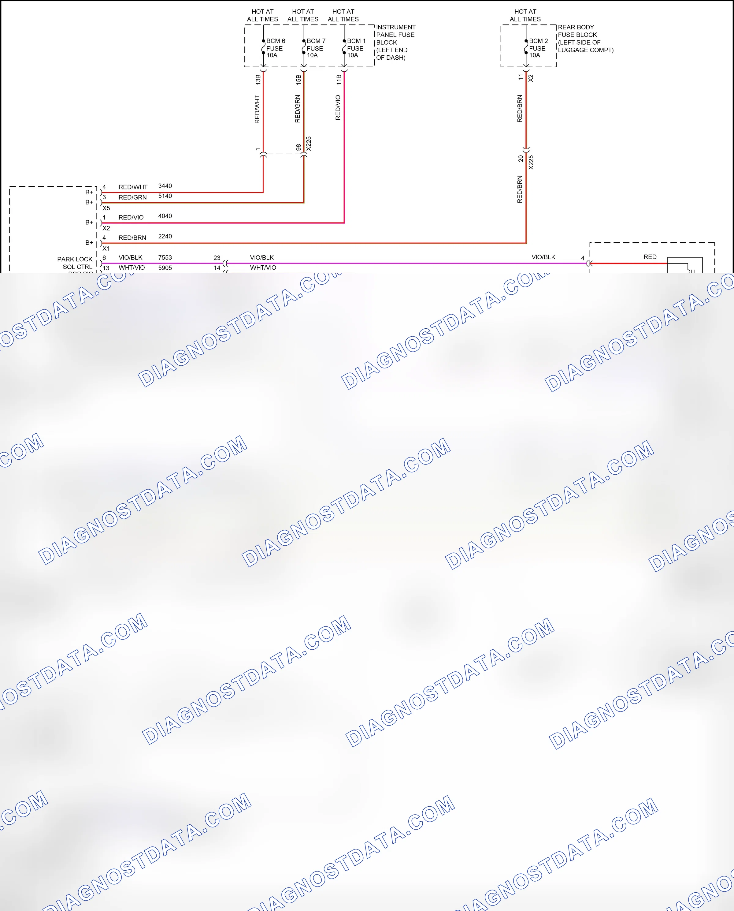 Shift interlock — Shift interlock circuit — Shift interlock circuit. Cadillac CTS-V III (2013-2019)