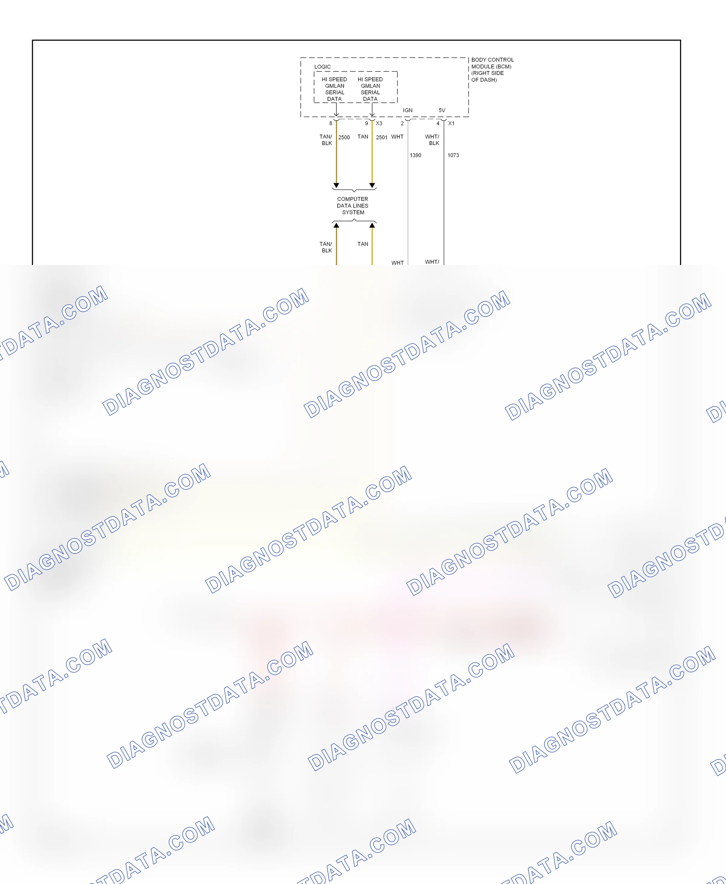 Starting/charging — Starting circuit — Starting circuit. Cadillac DTS I (2005-2011)