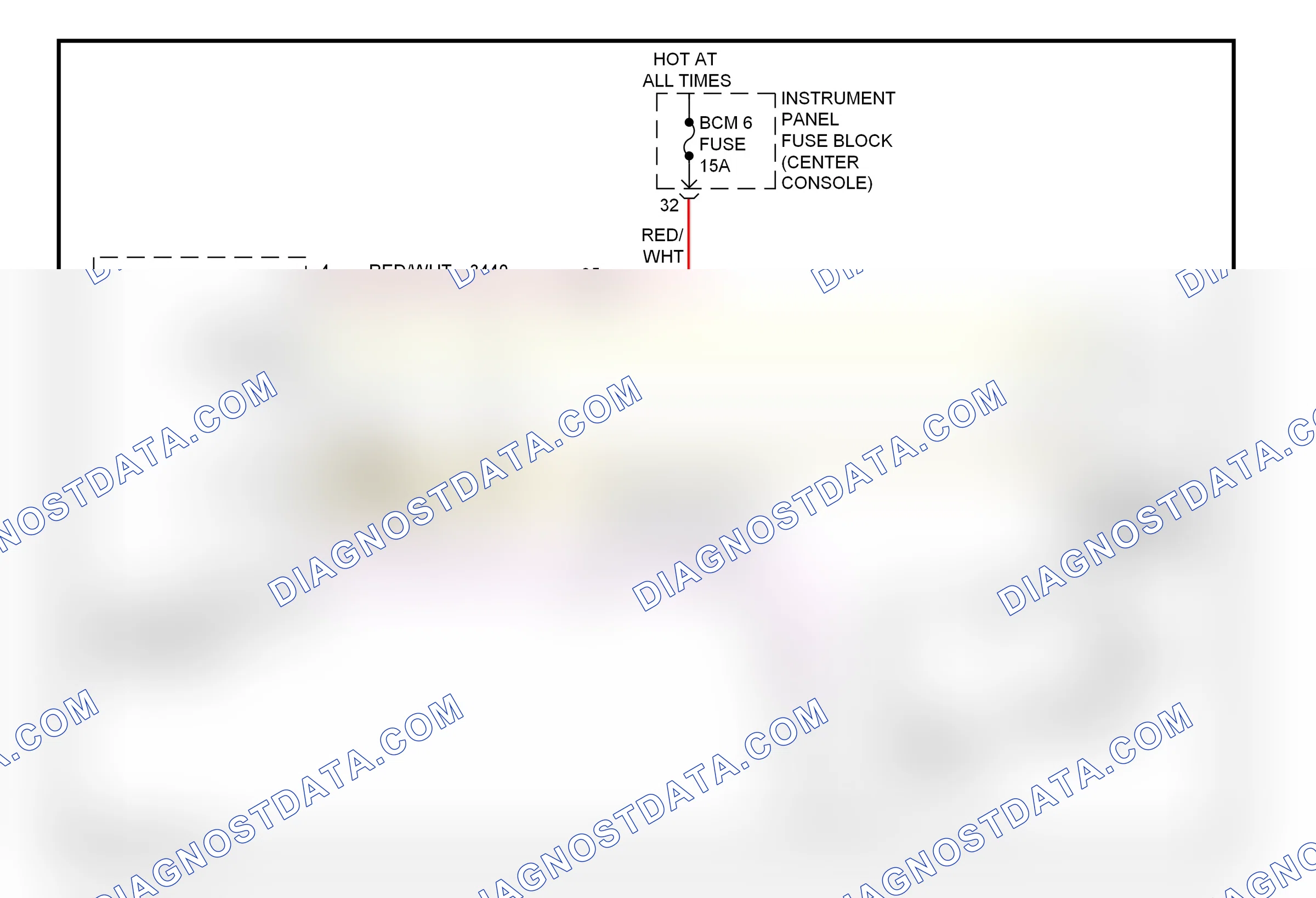 Shift interlock — Ignition lock solenoid circuit — Ignition lock solenoid circuit. Cadillac SRX II (2009-2012)