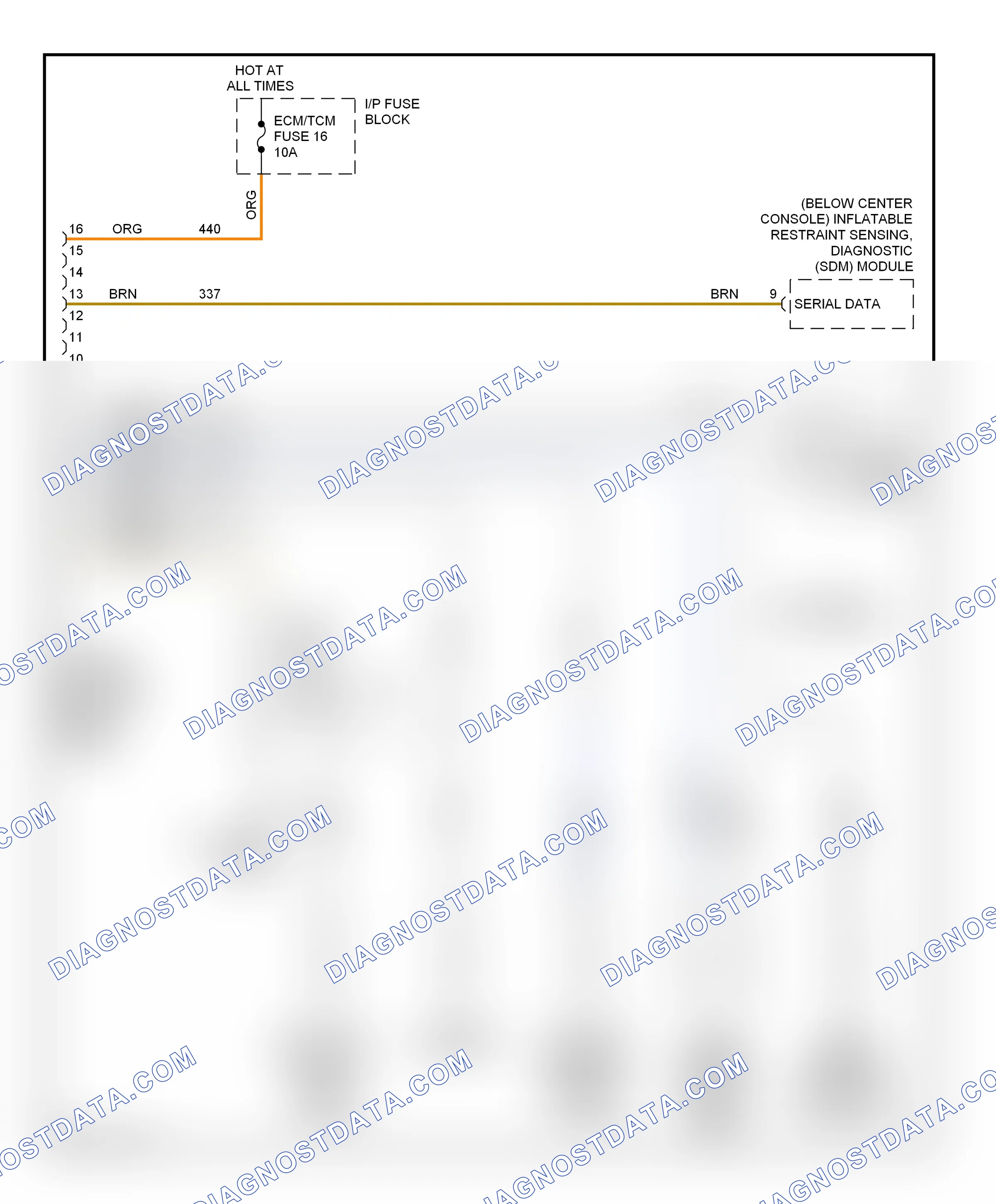 Computer data lines — Computer data lines circuit — Computer data lines circuit. Chevrolet Aveo I (2003-2008)