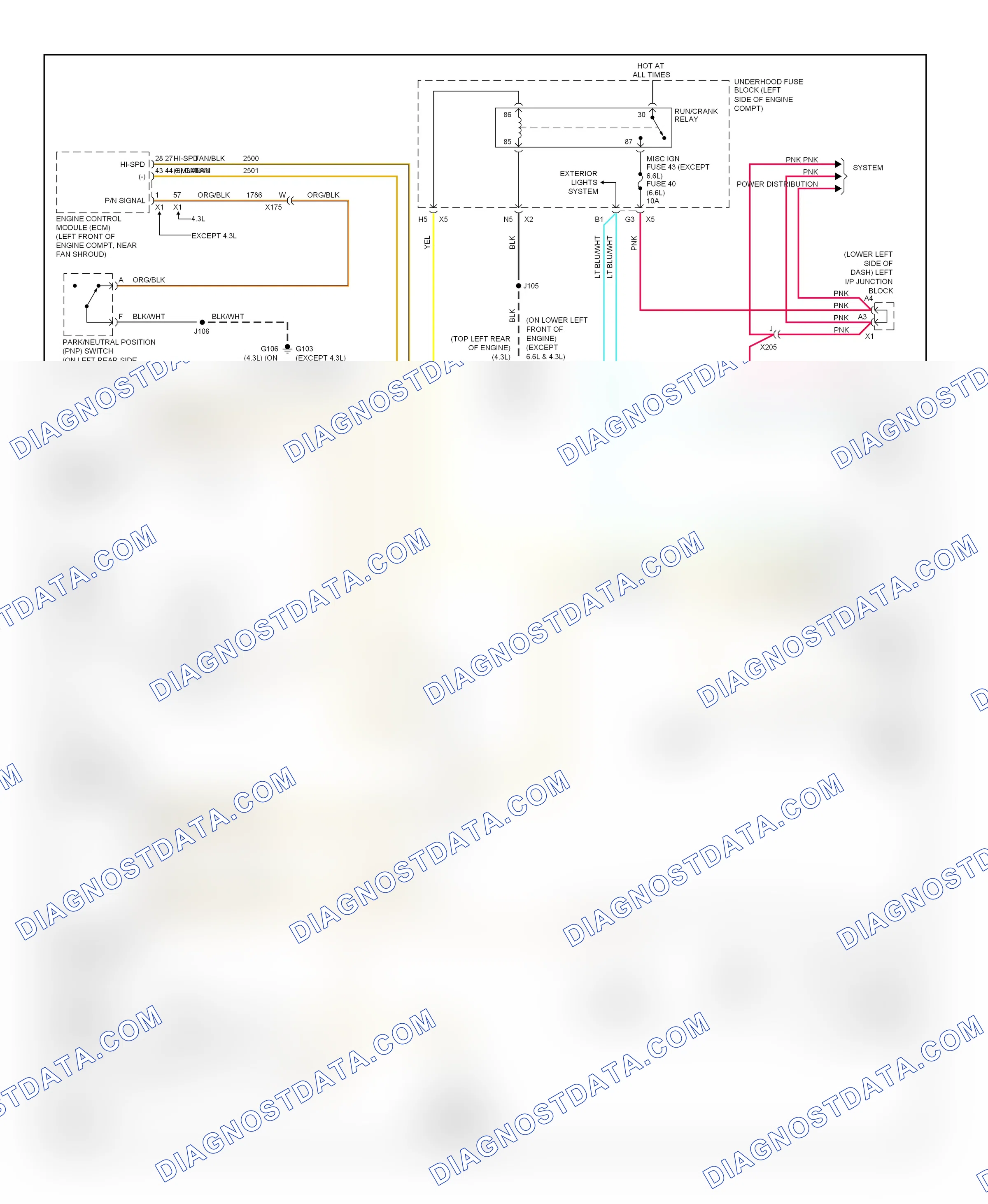 Shift interlock — Shift interlock circuit — Shift interlock circuit. Chevrolet Silverado 1500  (2000-2012)