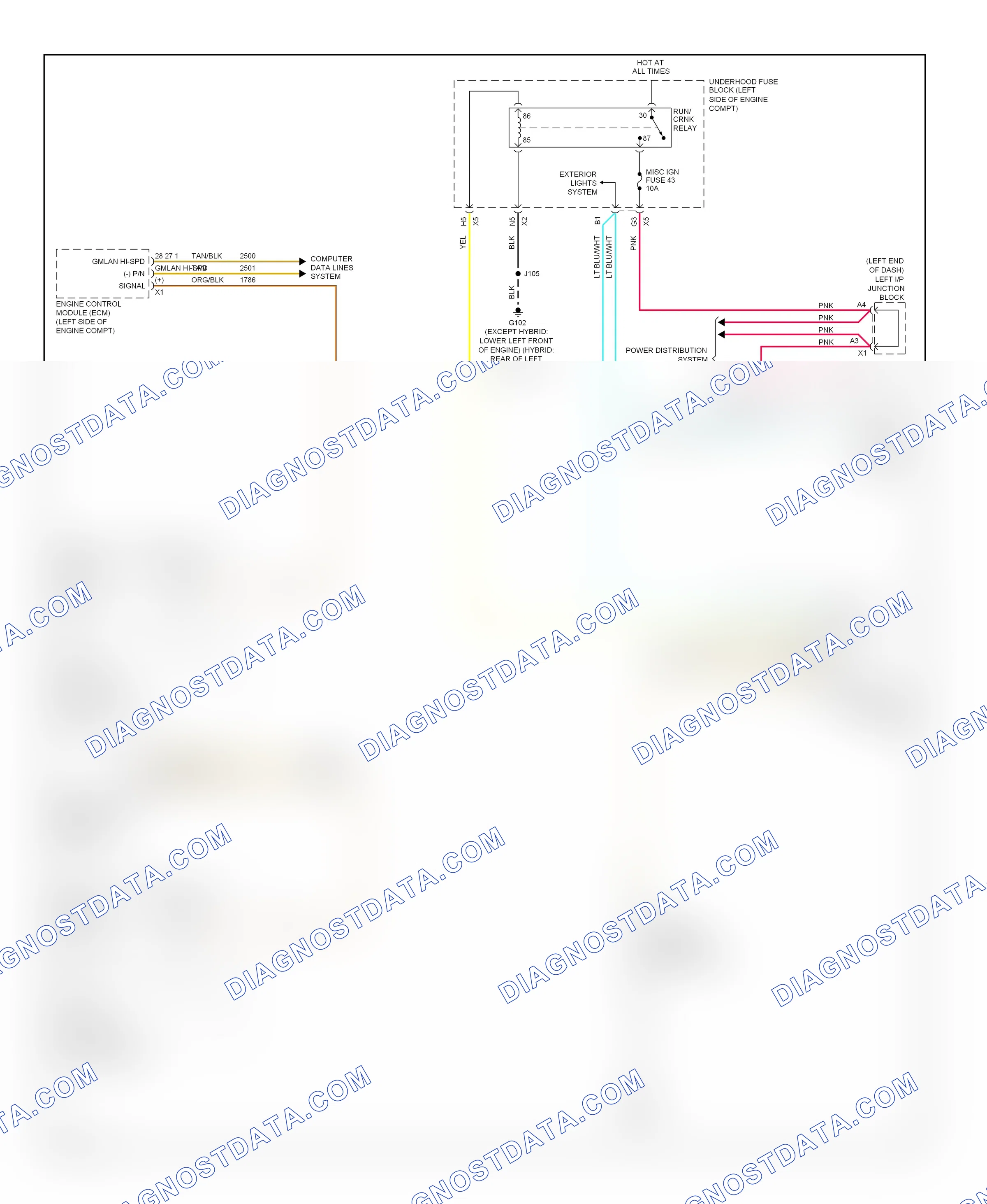 Shift interlock — Shift interlock circuit — Shift interlock circuit. Chevrolet Suburban XI (2007-2013)