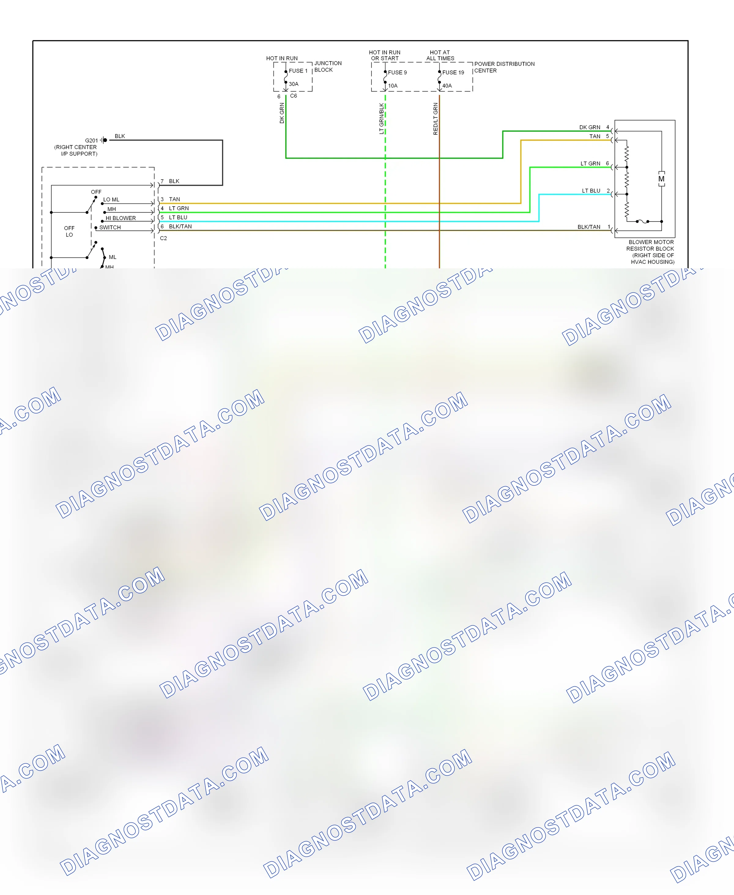 Air conditioning — Air conditioning circuits — Air conditioning circuits. Chrysler Cirrus I (1994-2000)