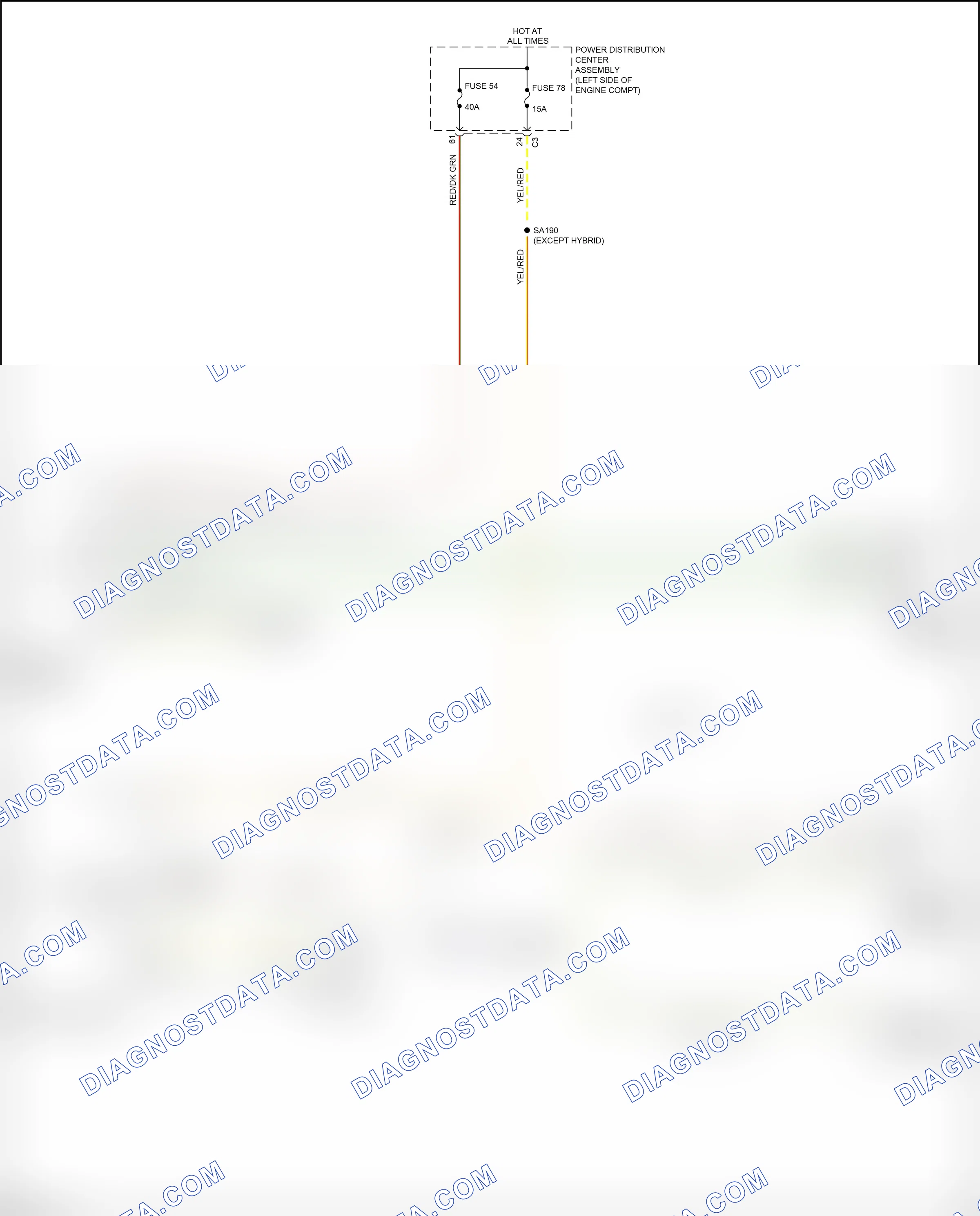 Shift interlock — Shift interlock circuit — Shift interlock circuit. Chrysler Pacifica RU (2016-2020)