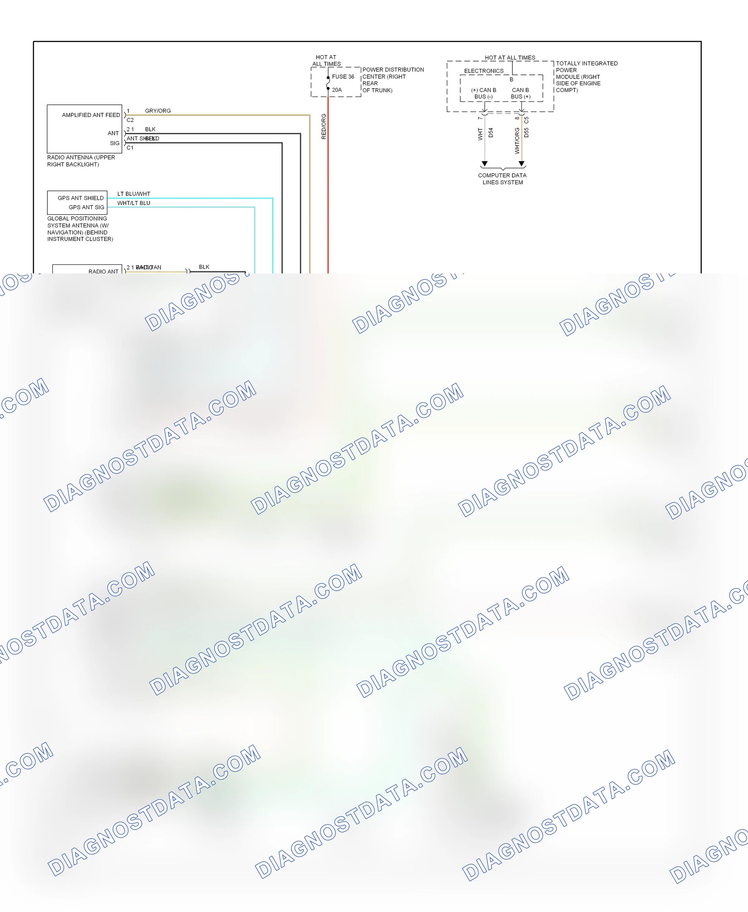Navigation — Navigation circuit, base — Navigation circuit, base. Dodge Challenger III (2008-2010)