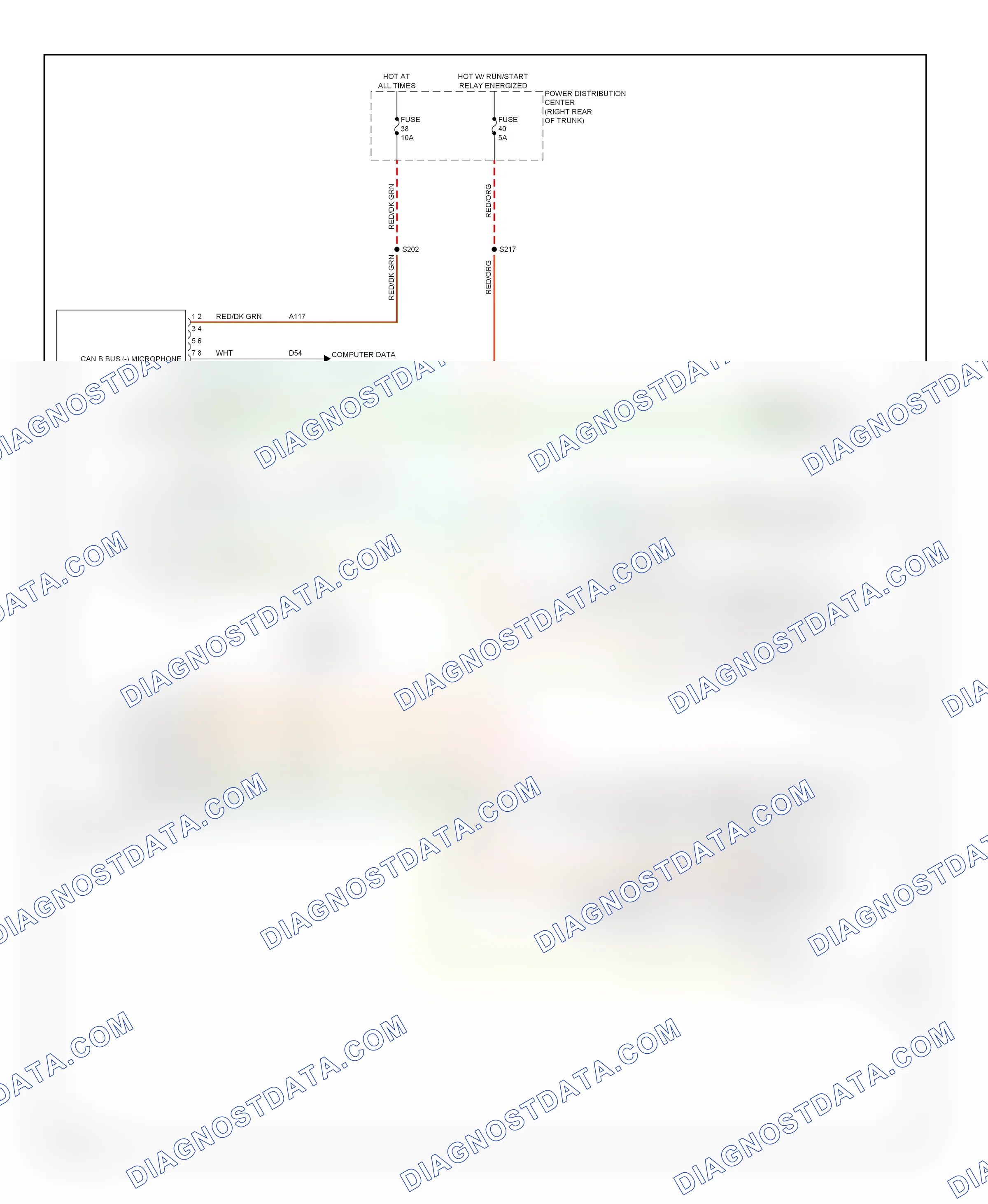 Radio — Hands free module circuit — Hands free module circuit. Dodge Challenger III (2008-2010)