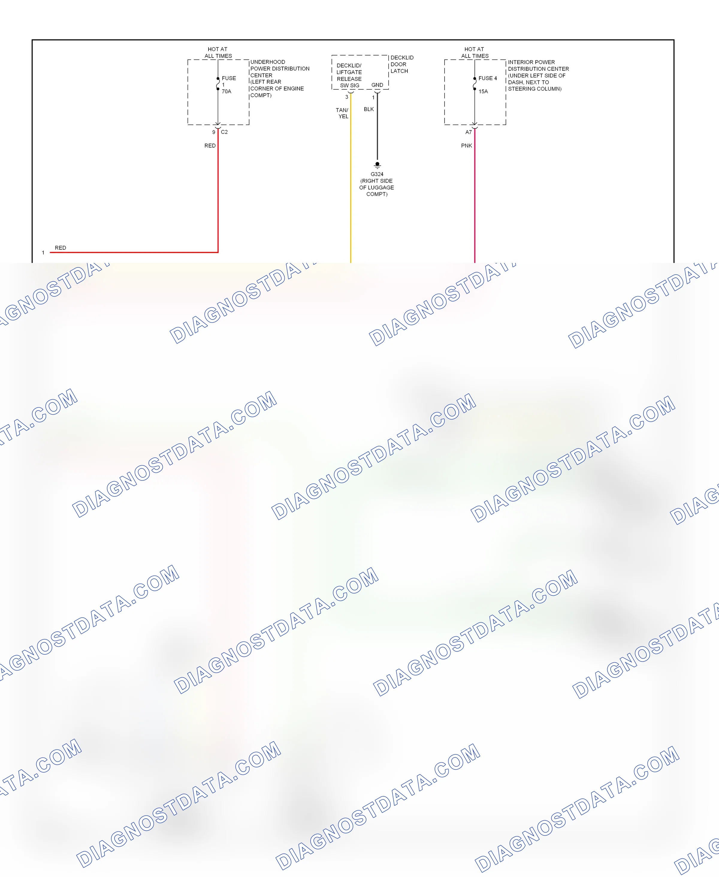 Warning systems — Warning systems circuit — Warning systems circuit (2 of 2). Dodge Dart PF (2012-2016)