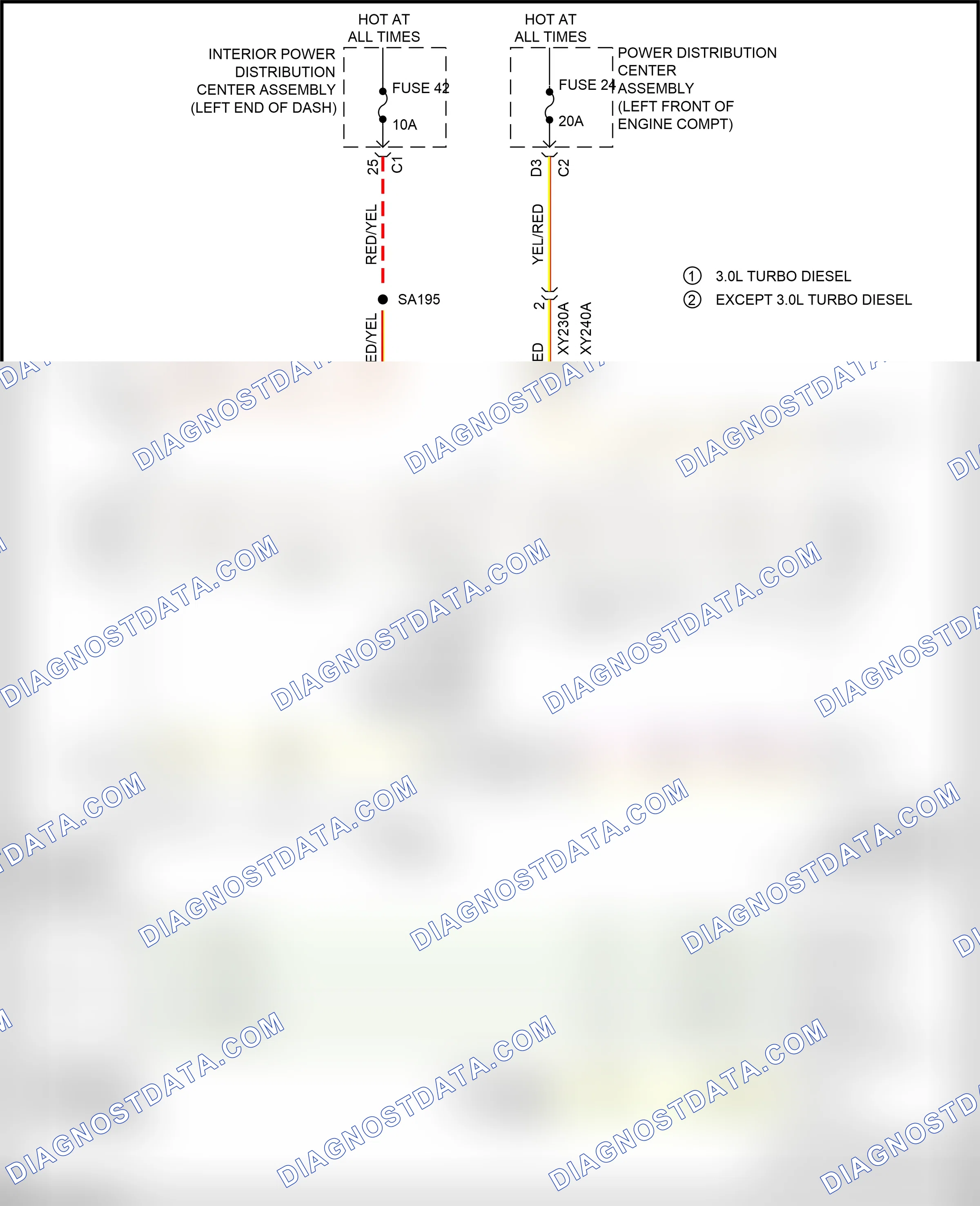 Shift interlock — Shift interlock circuit — Shift interlock circuit. Dodge Ram V (2018-2024)