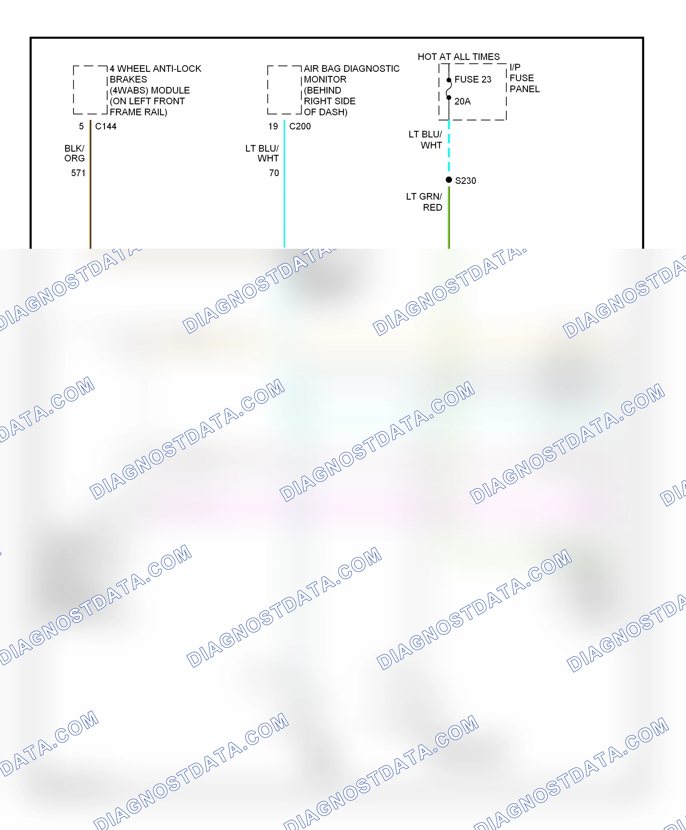 Computer data lines 4.2l — 4.2l, computer data lines — 4.2l, computer data lines. Ford Econoline E150  (1997-2012)