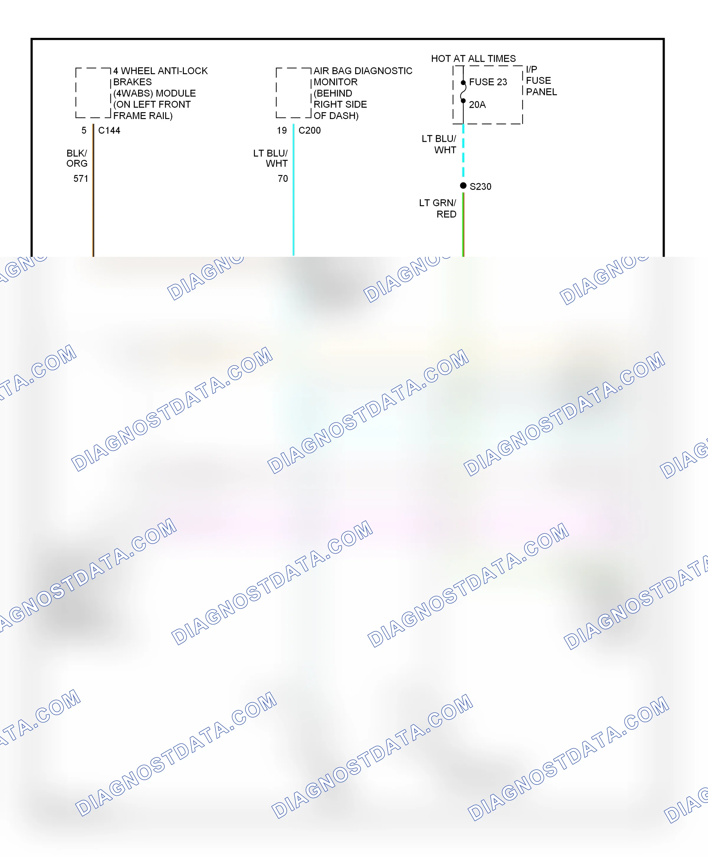 Computer data lines 4.6l — 4.6l, computer data lines — 4.6l, computer data lines. Ford Econoline E150  (1997-2012)