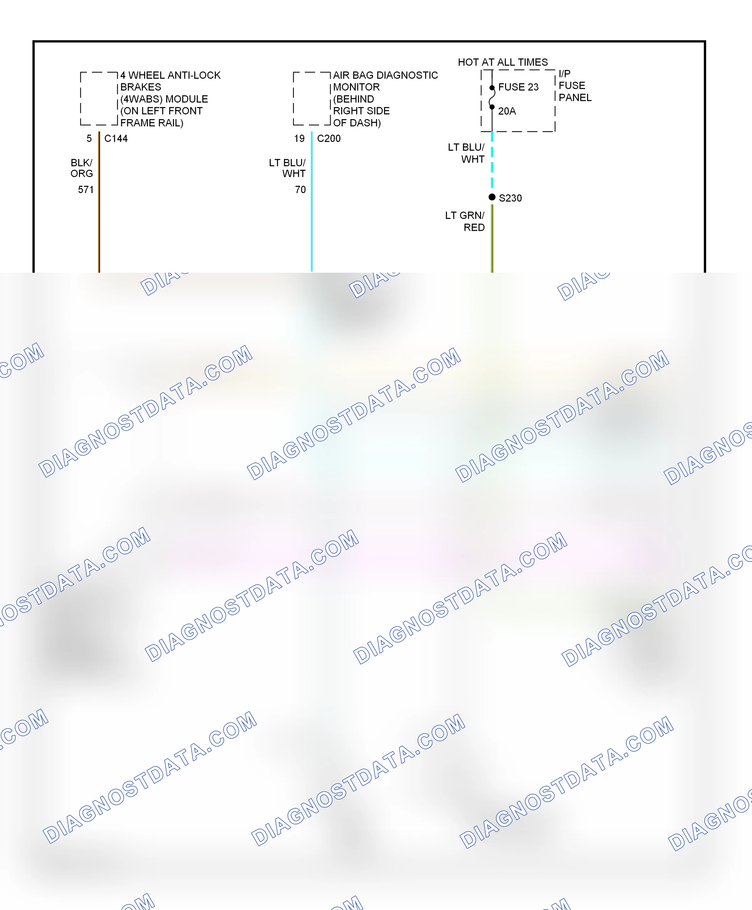 Computer data lines 5.4l — 5.4l, computer data lines — 5.4l, computer data lines. Ford Econoline E150  (1997-2012)
