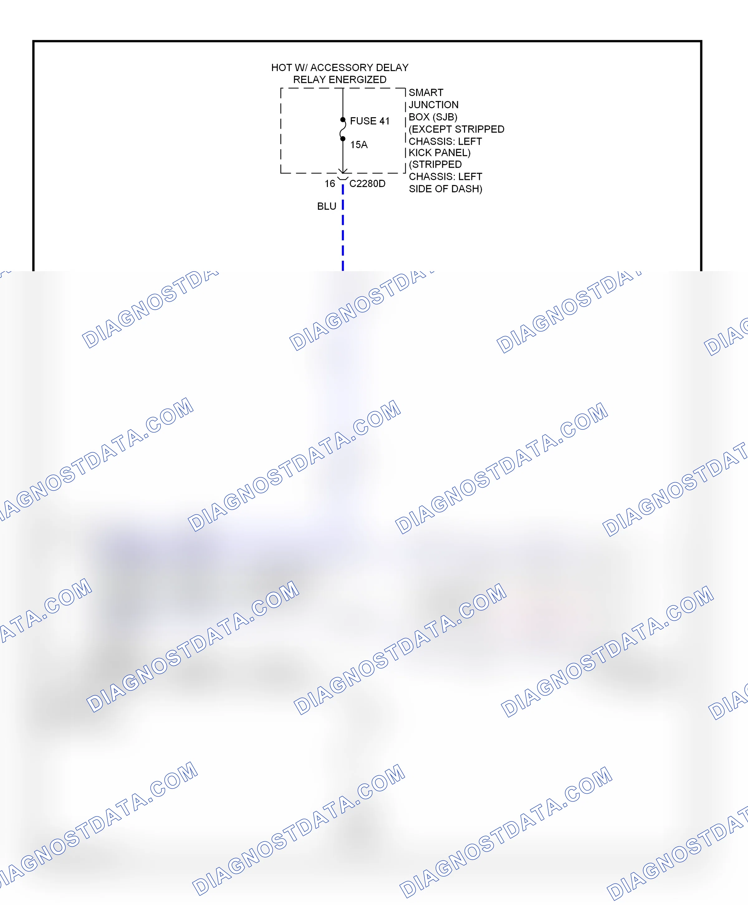 Power mirrors — Electrochromic mirror circuit, with auto dimming inside mirror — Electrochromic mirror circuit, with auto dimming inside mirror. Ford Econoline E150  (1997-2012)