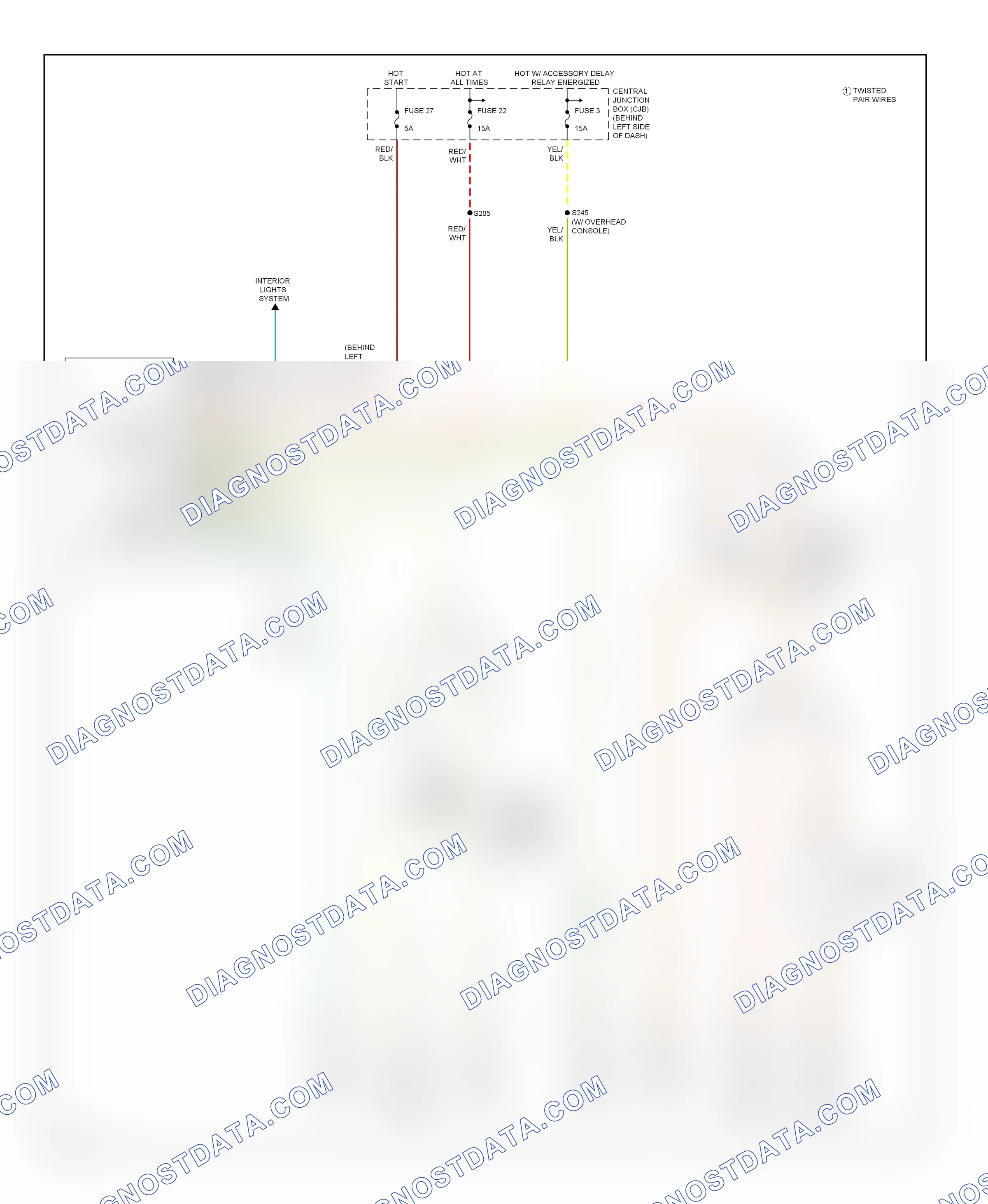 Radio — Radio circuit — Radio circuit. Ford Econoline E150  (1997-2012)