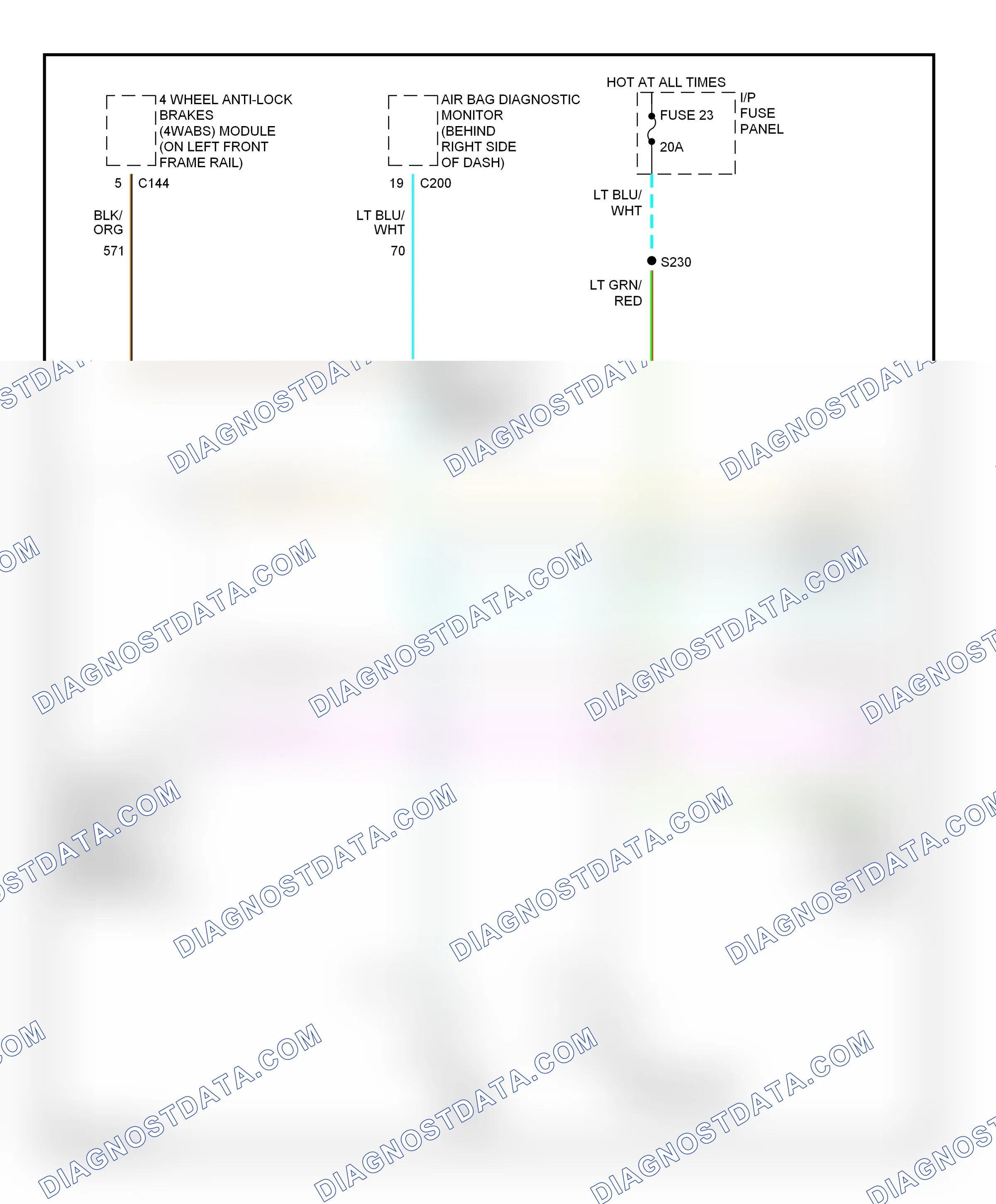 Computer data lines 4.2l — 4.2l, computer data lines — 4.2l, computer data lines. Ford Econoline E250  (1997-2012)