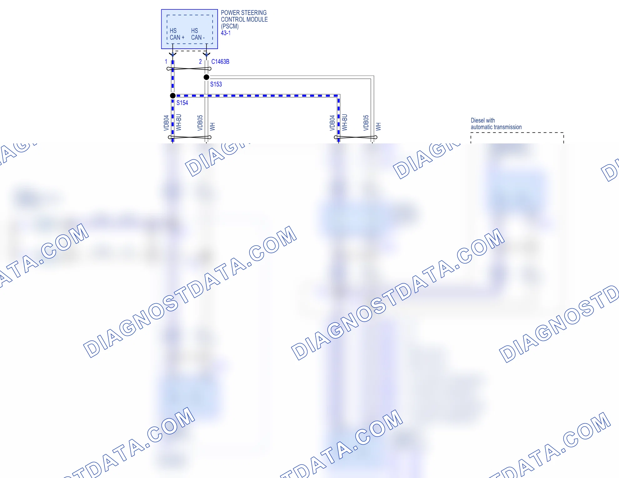 Module Communications Network — configuration: Diesel Stage Vi — configuration: Diesel Stage Vi. Ford Kuga II (2012-2016)