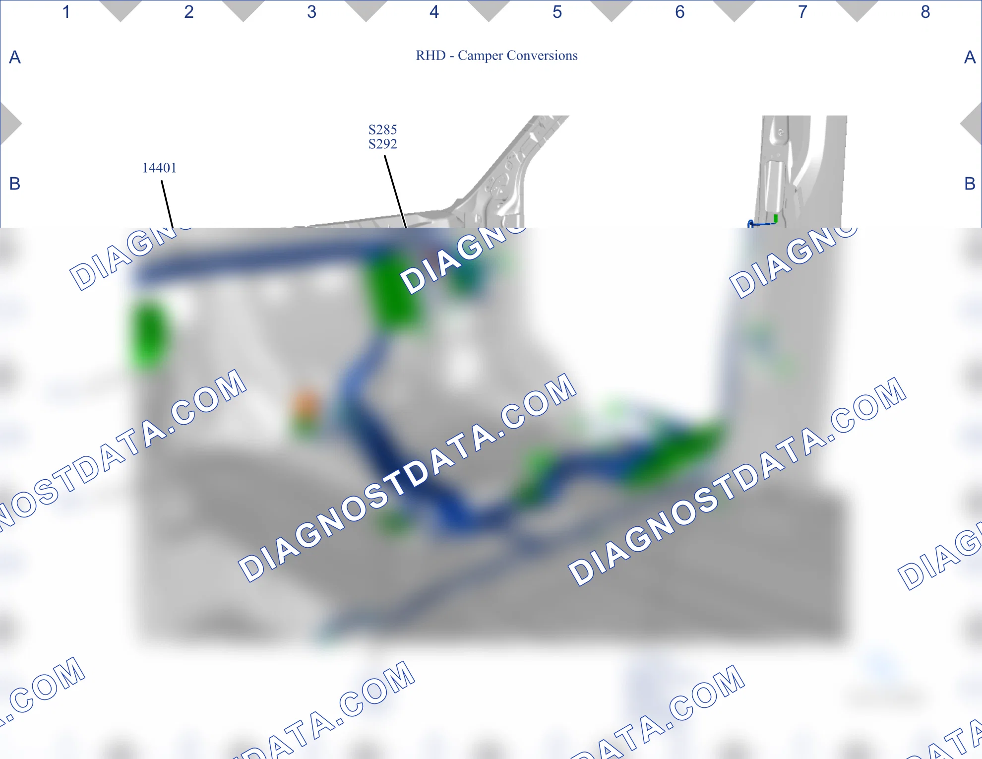 Splices — Splice map 56 — Splice map 56. Ford Transit Custom I (2012-2018)